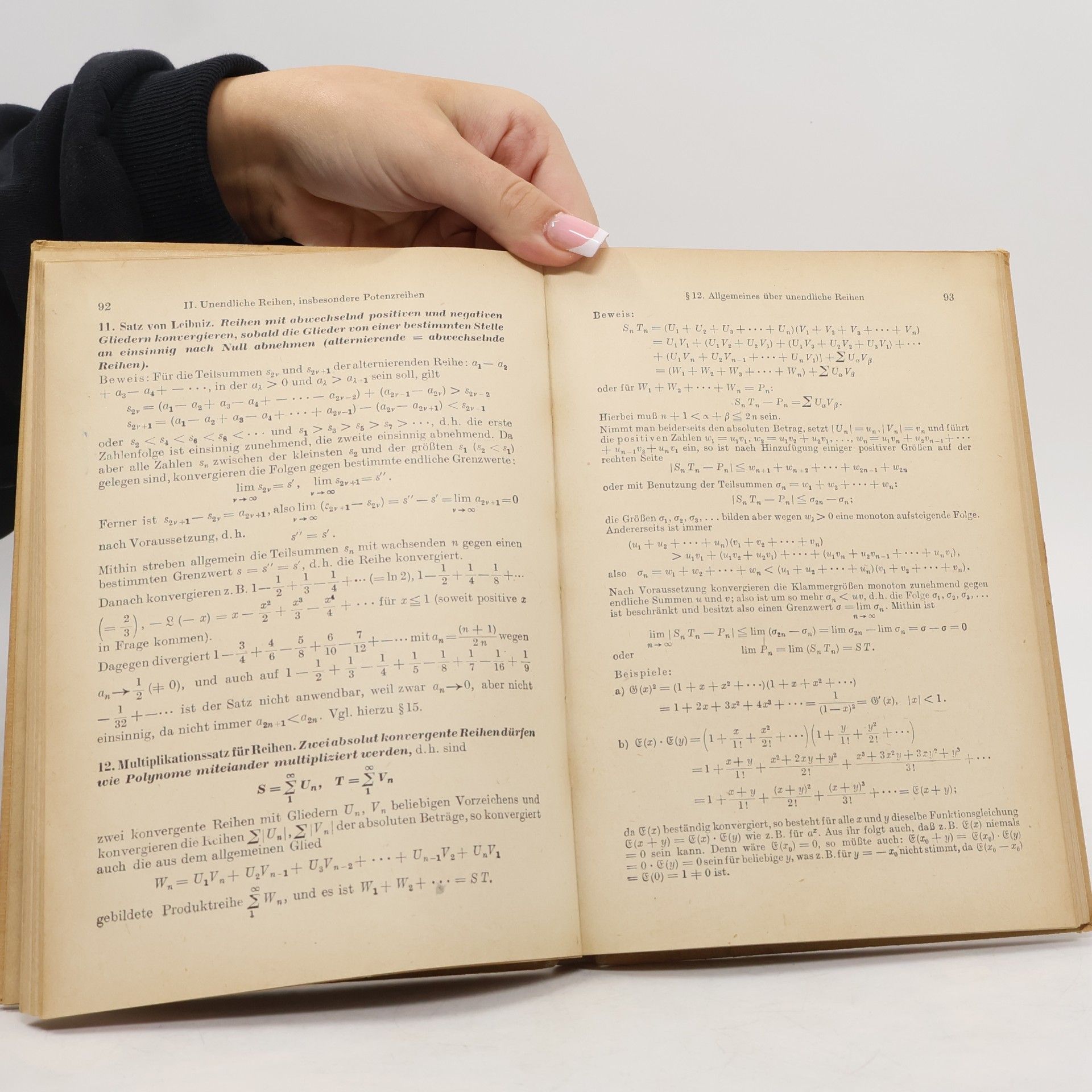 R. Rothe Höhere Mathematik Teil II.