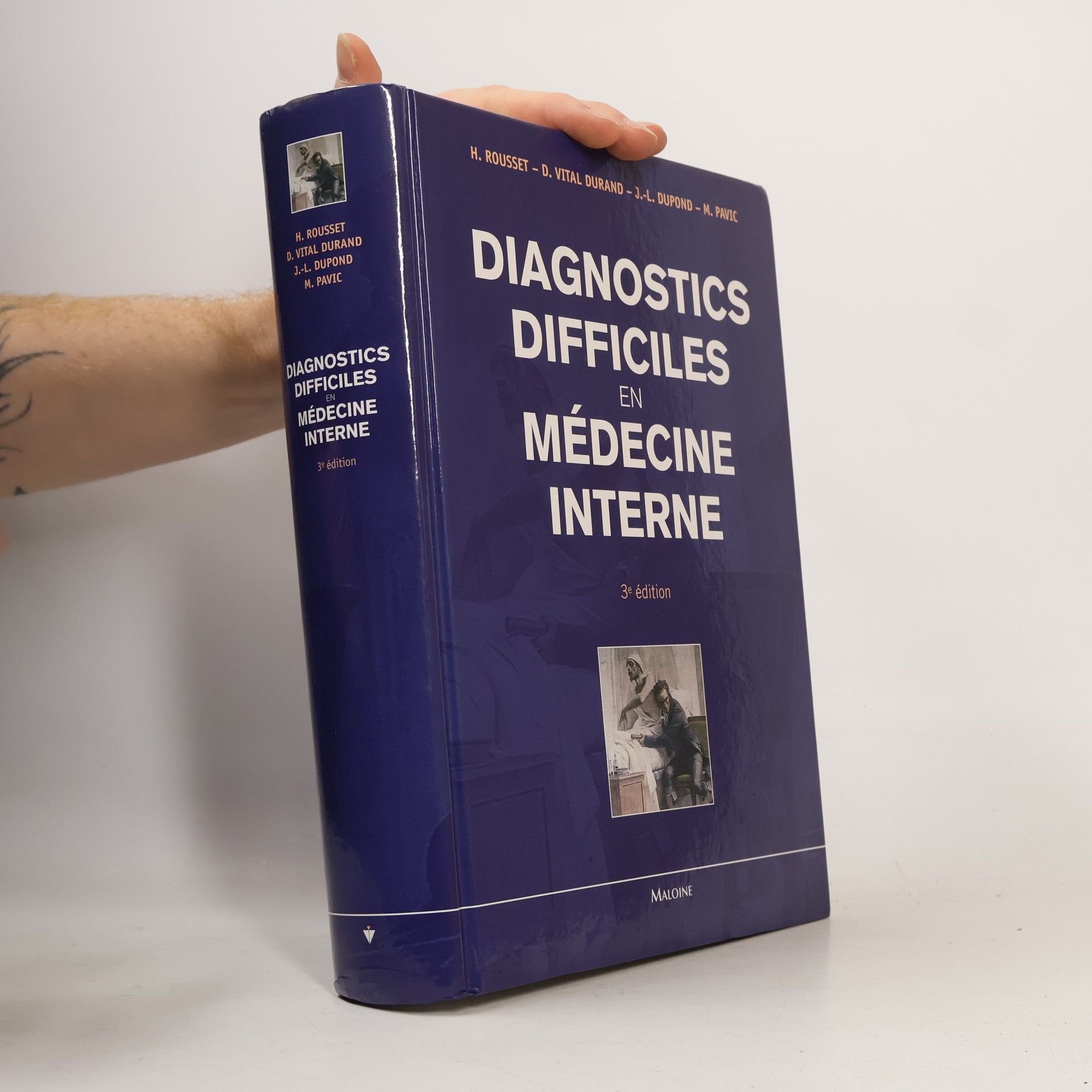 Hugues Rousset Diagnostics difficiles en médecine interne
