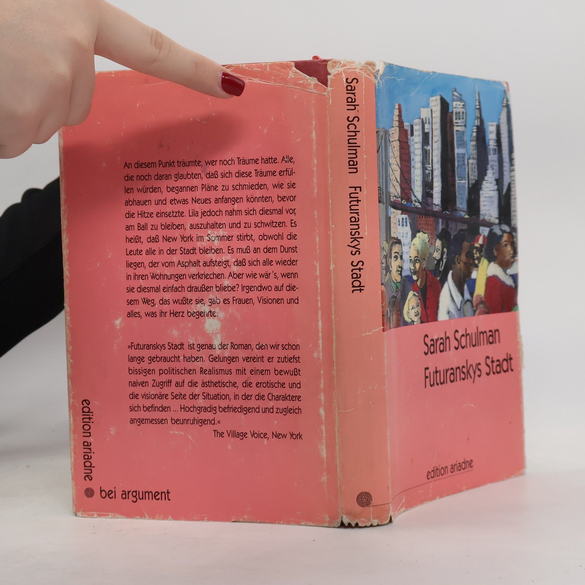 Sarah Schulman Futuranskys Stadt