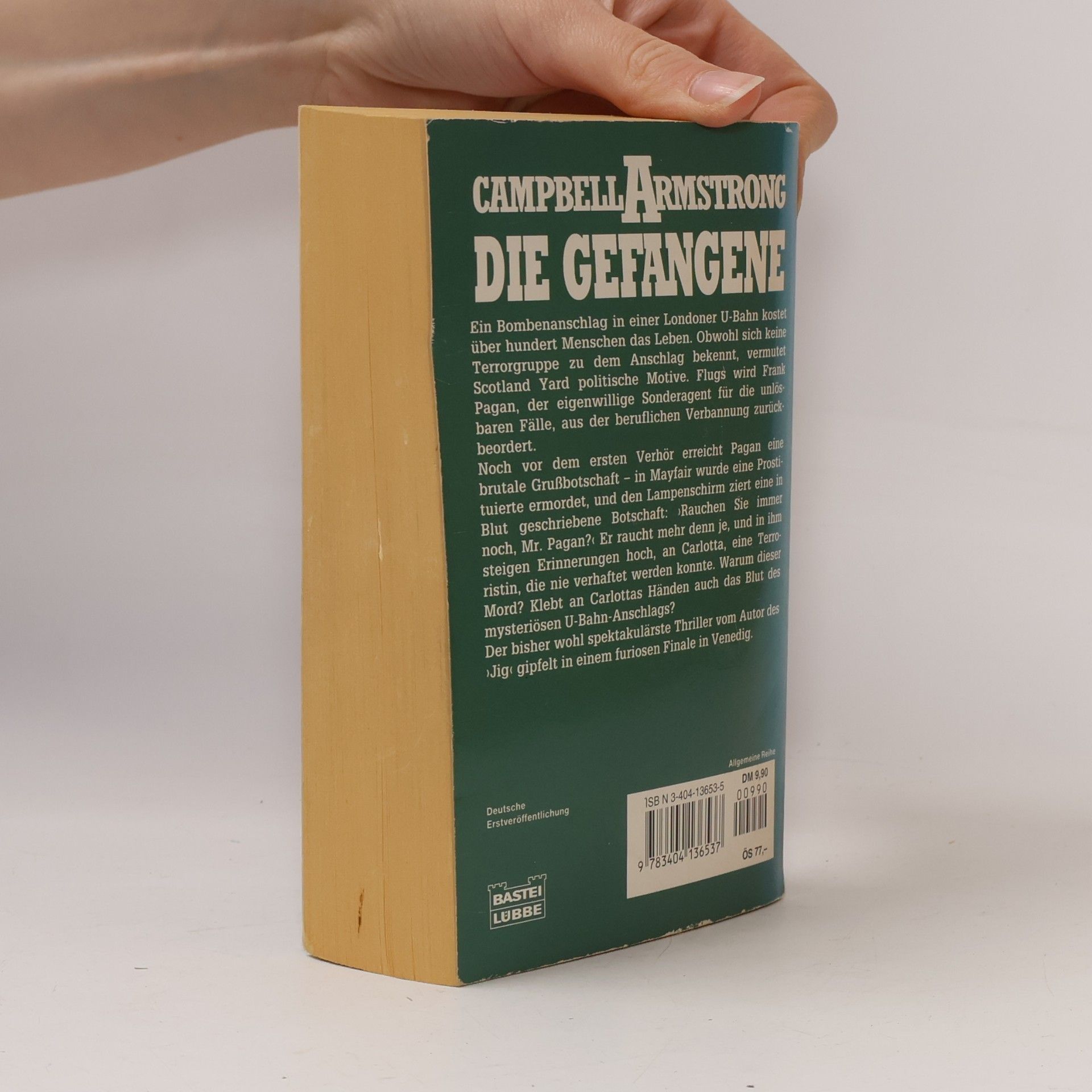 Campbell Armstrong Die Gefangene