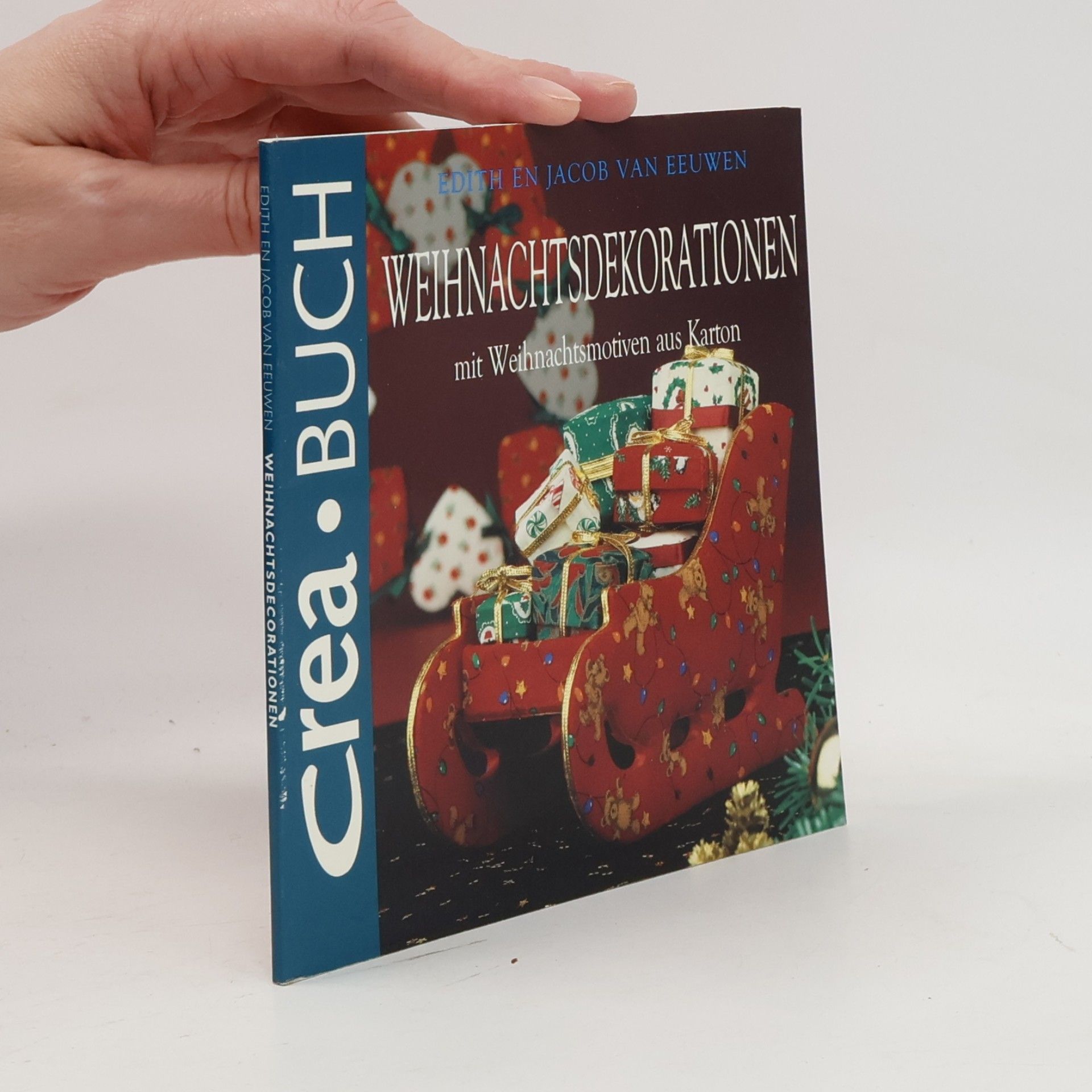 Edith Van Eeuwen Weihnachtsdekorationen mit Weihnachtsmotiven aus Karton