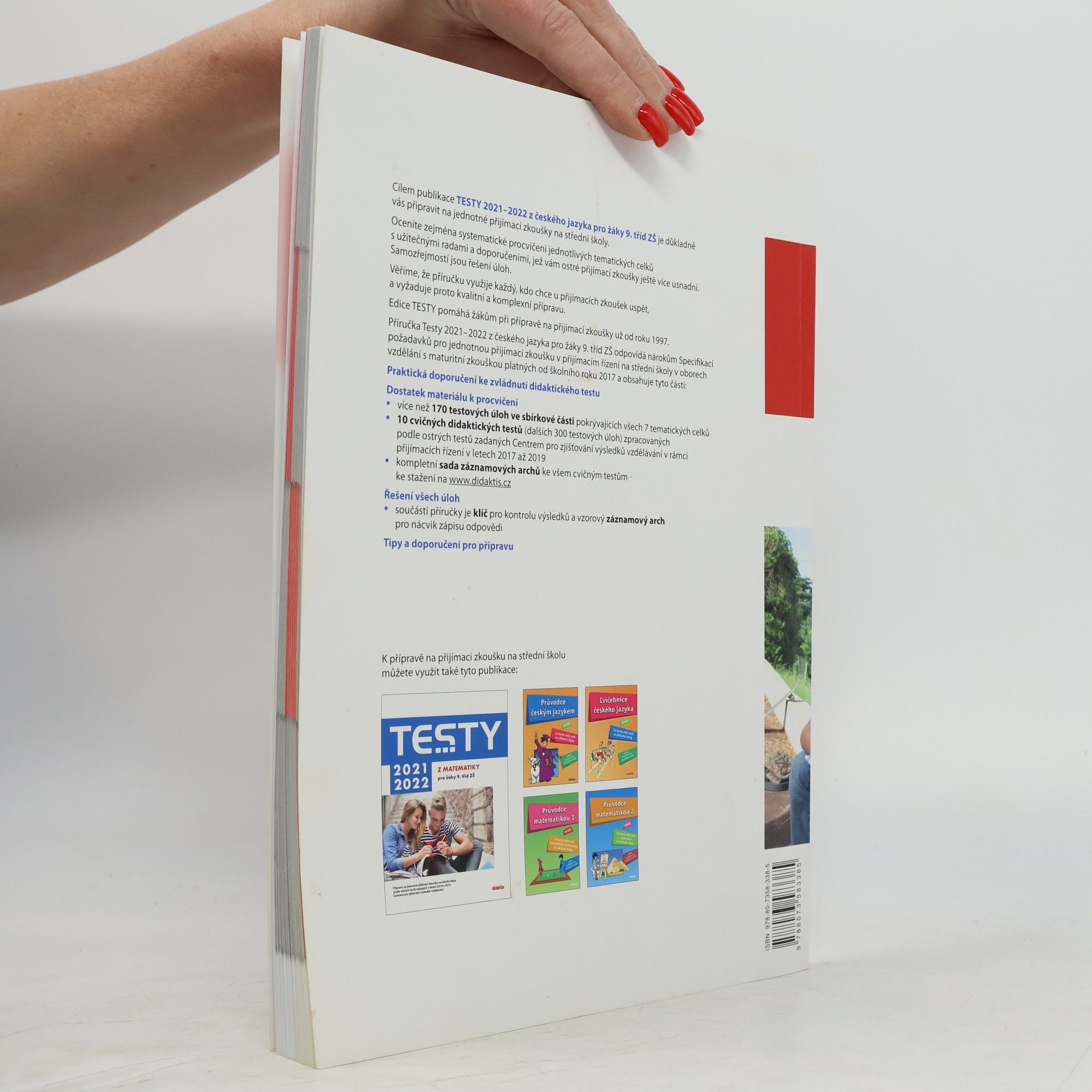 Autores varios Testy z českého jazyka pro žáky 9. tříd ZŠ 2021/2022