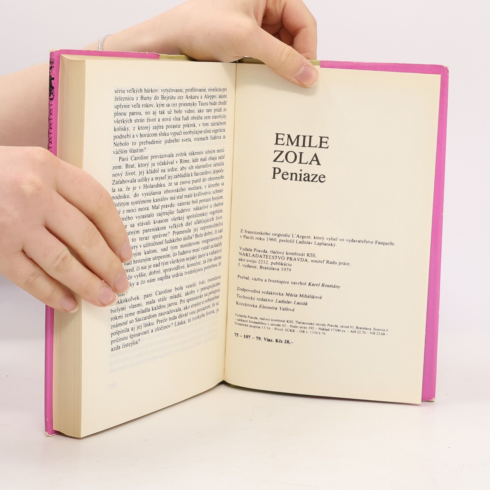 Émile Zola Peniaze