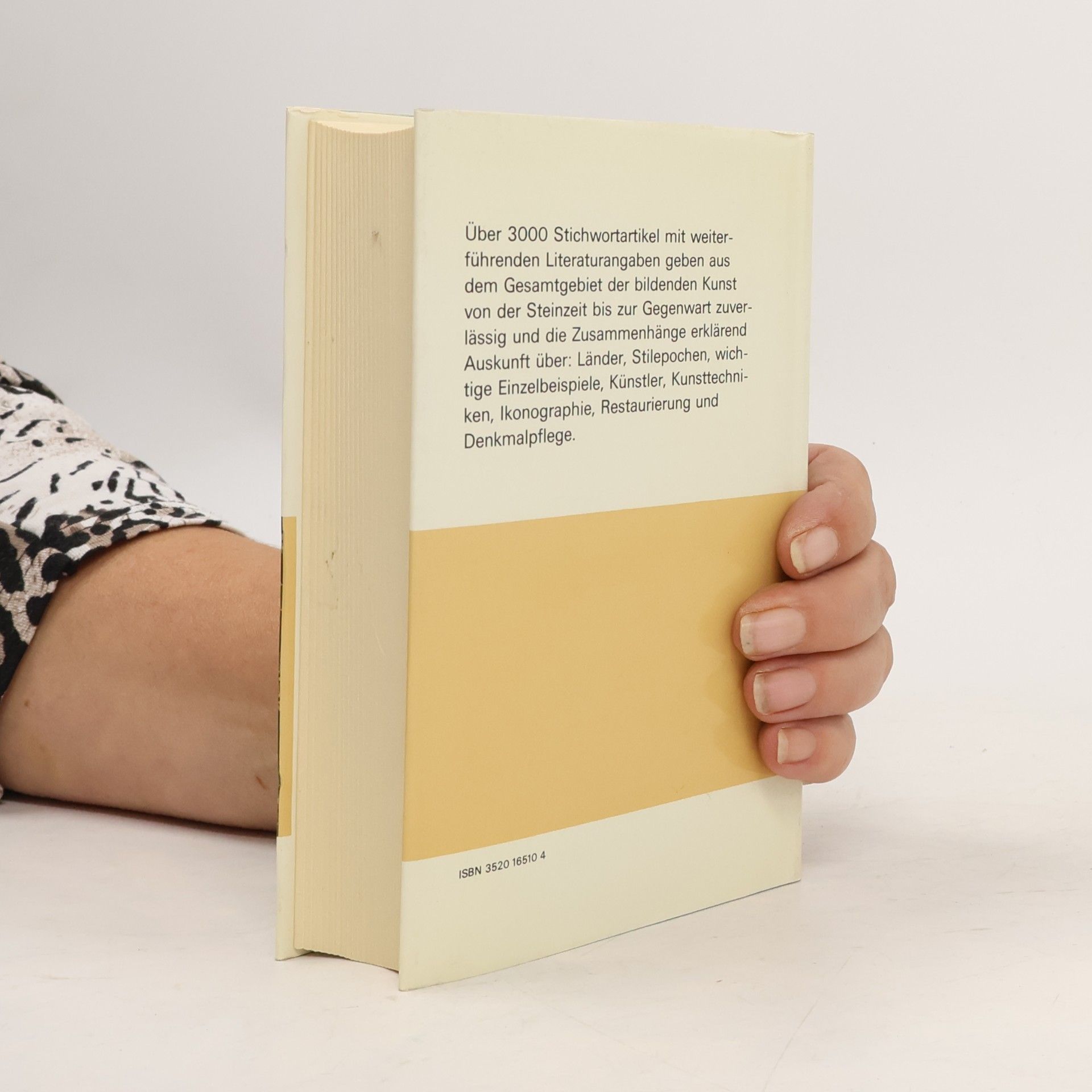 Johannes Jahn Wörterbuch der Kunst