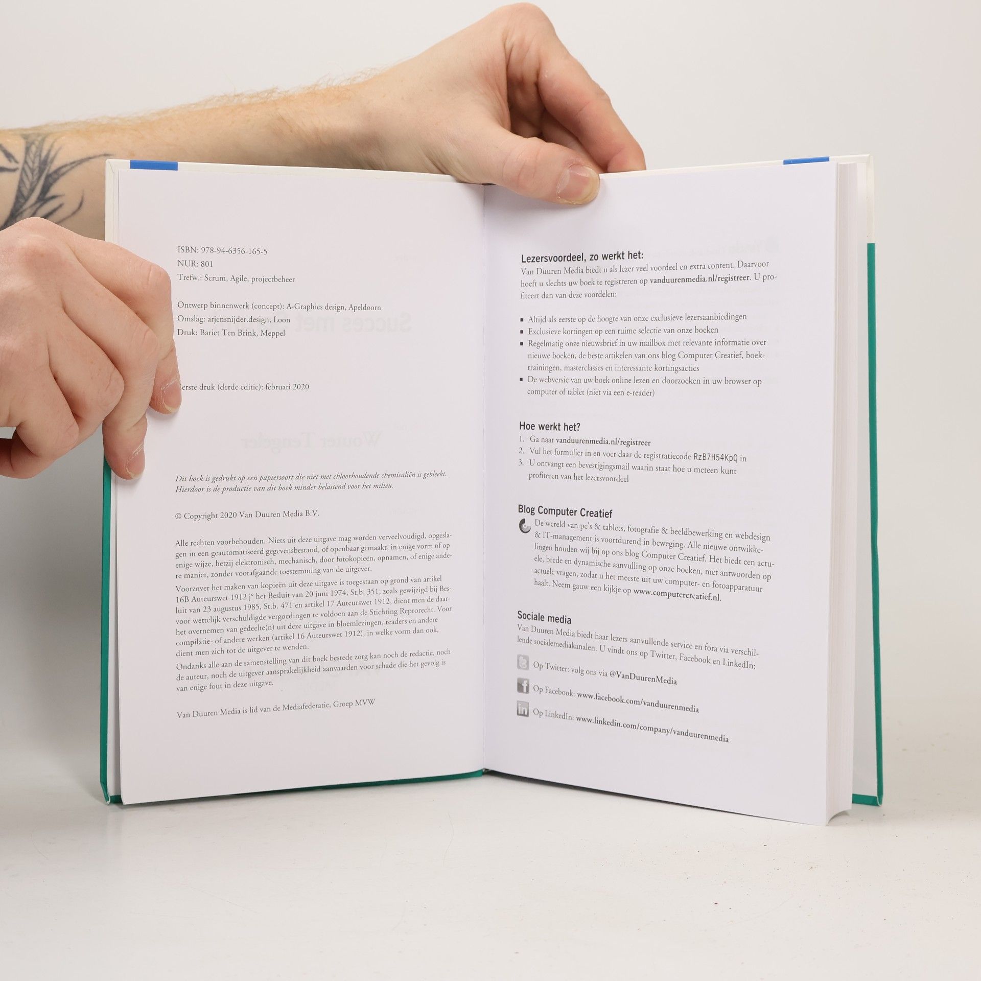 Various authors Succes met Scrum