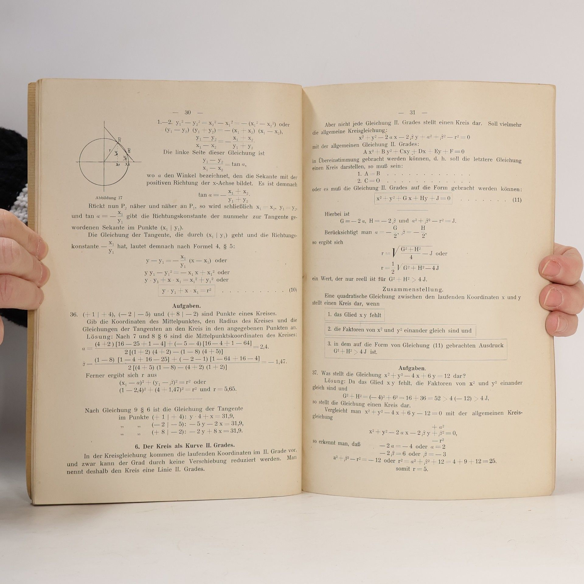 Otto Lübeck Analytische Geometrie