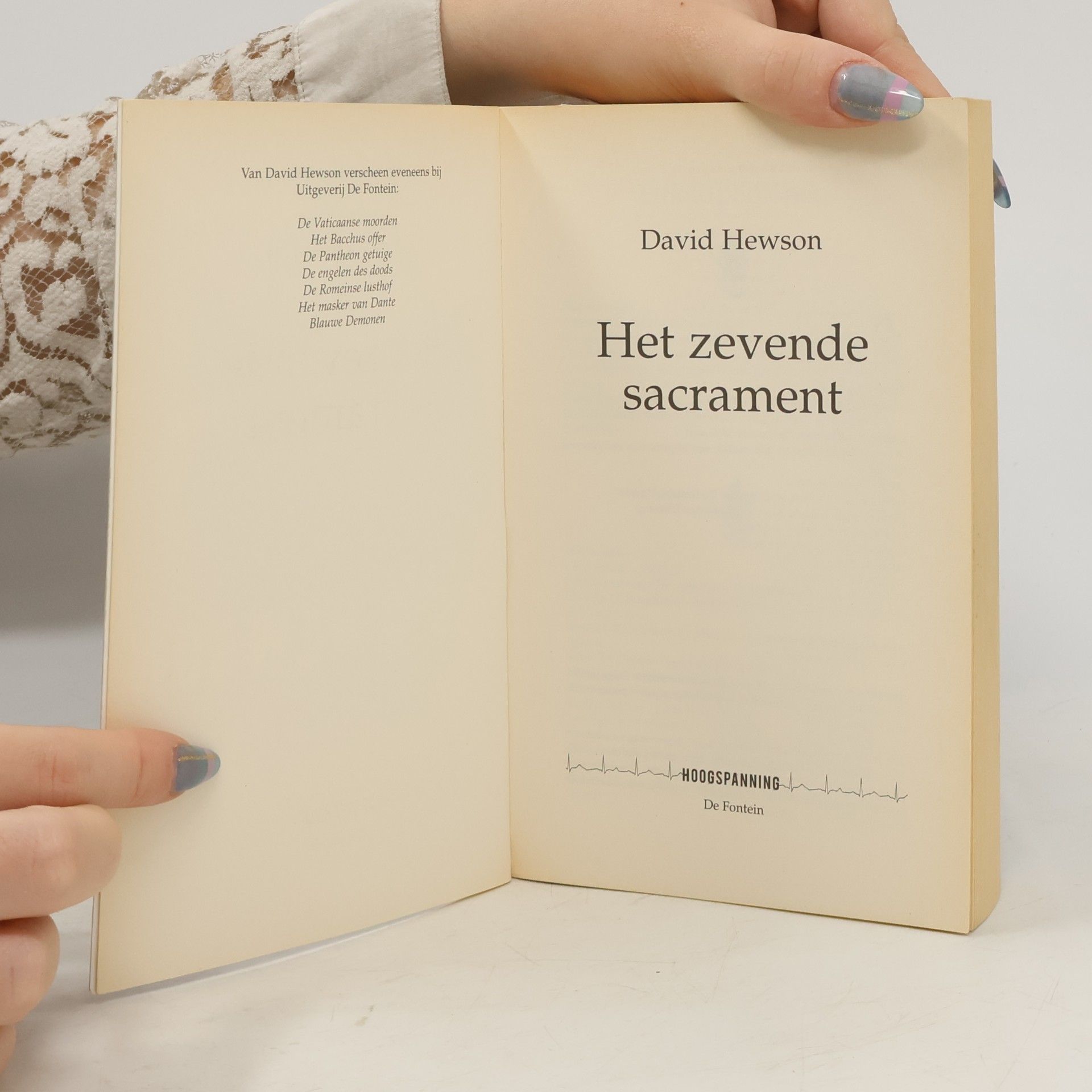 David Hewson Het Zevende Sacrament