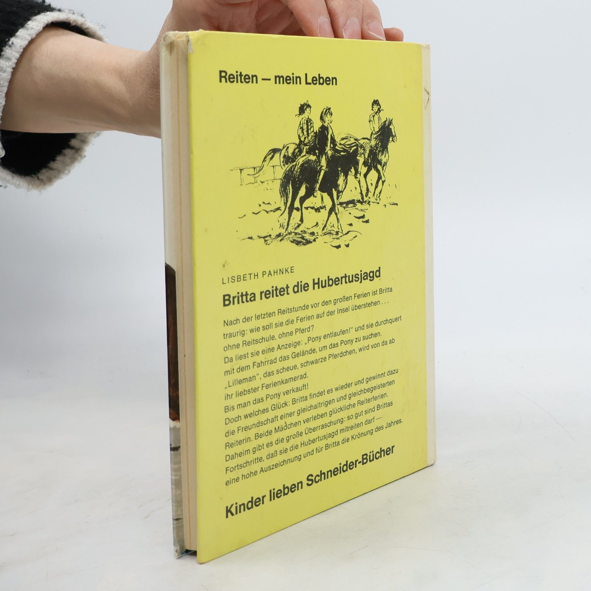 Lisbeth Pahnke Britta reitet die Hubertusjagd