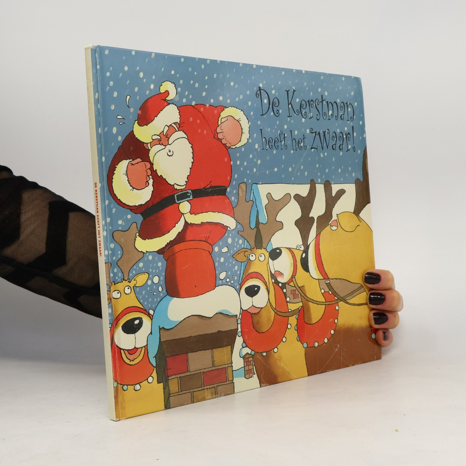 De Kerstman heeft het zwaar!