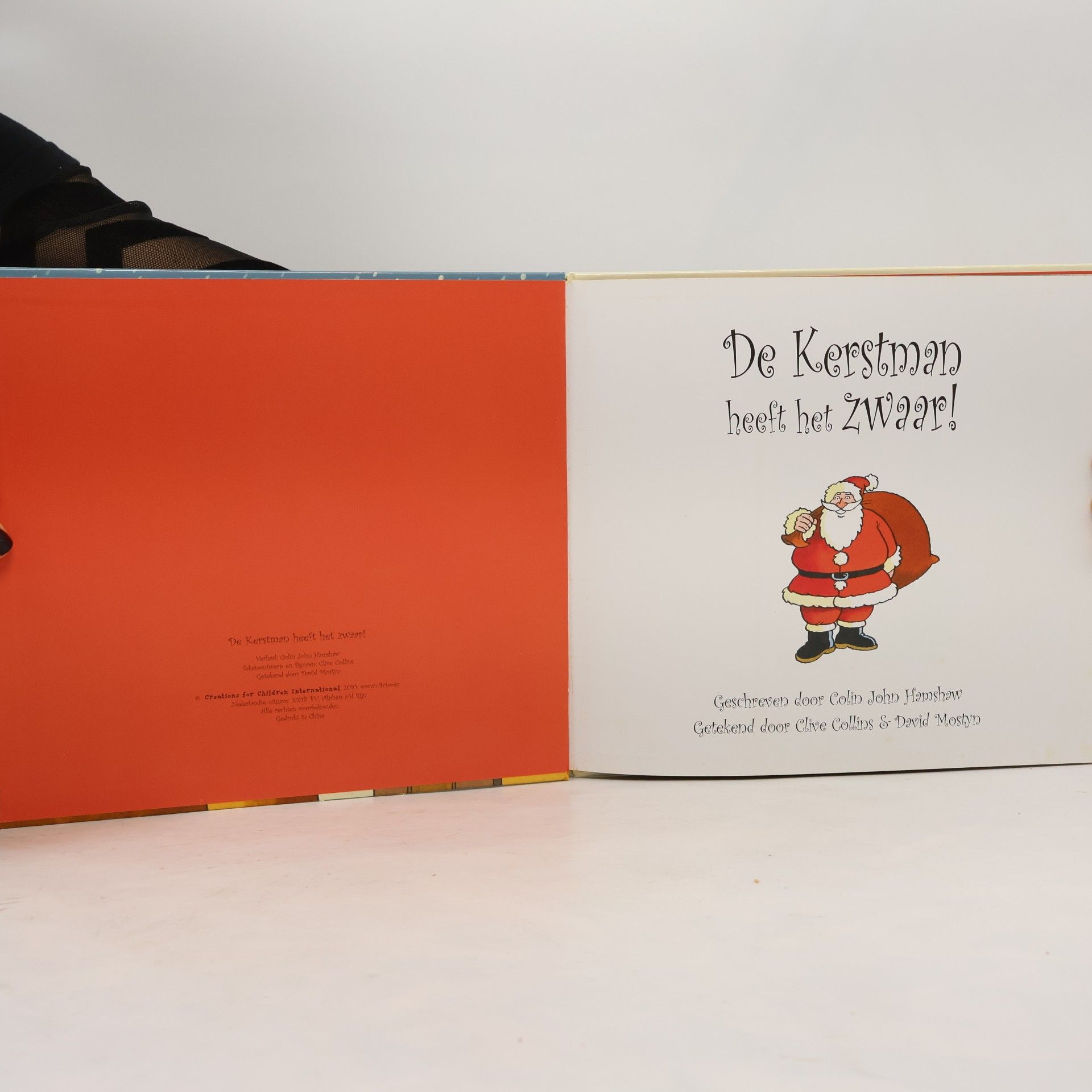 Colin John Hamshaw De Kerstman heeft het zwaar!