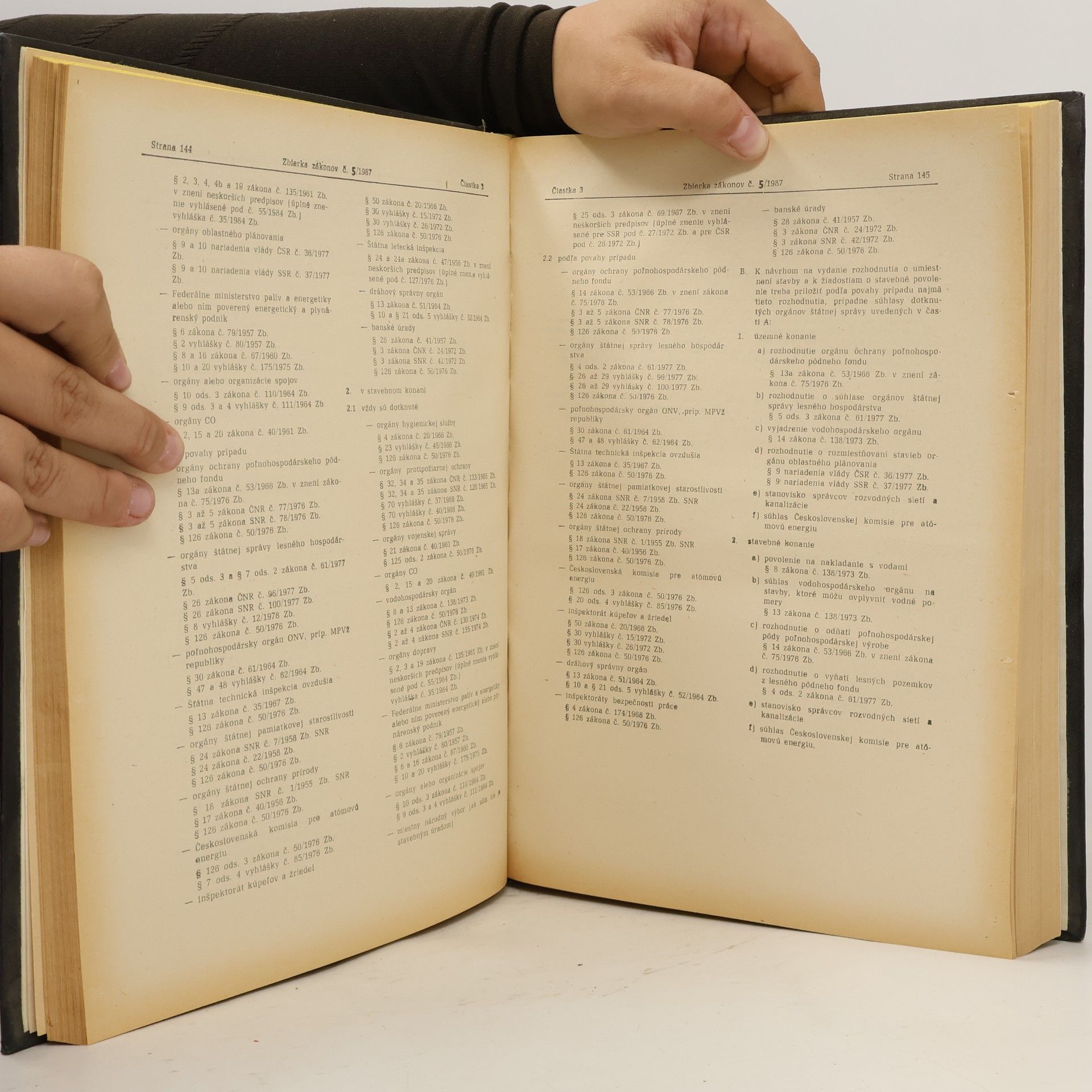 Autorenkollektiv Zbierka zákonov 1987