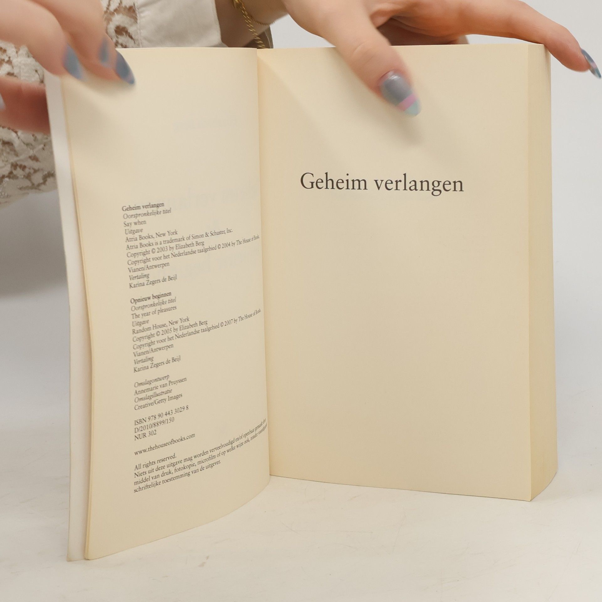 Elizabeth Berg Geheim verlangen & Opnieuw beginnen