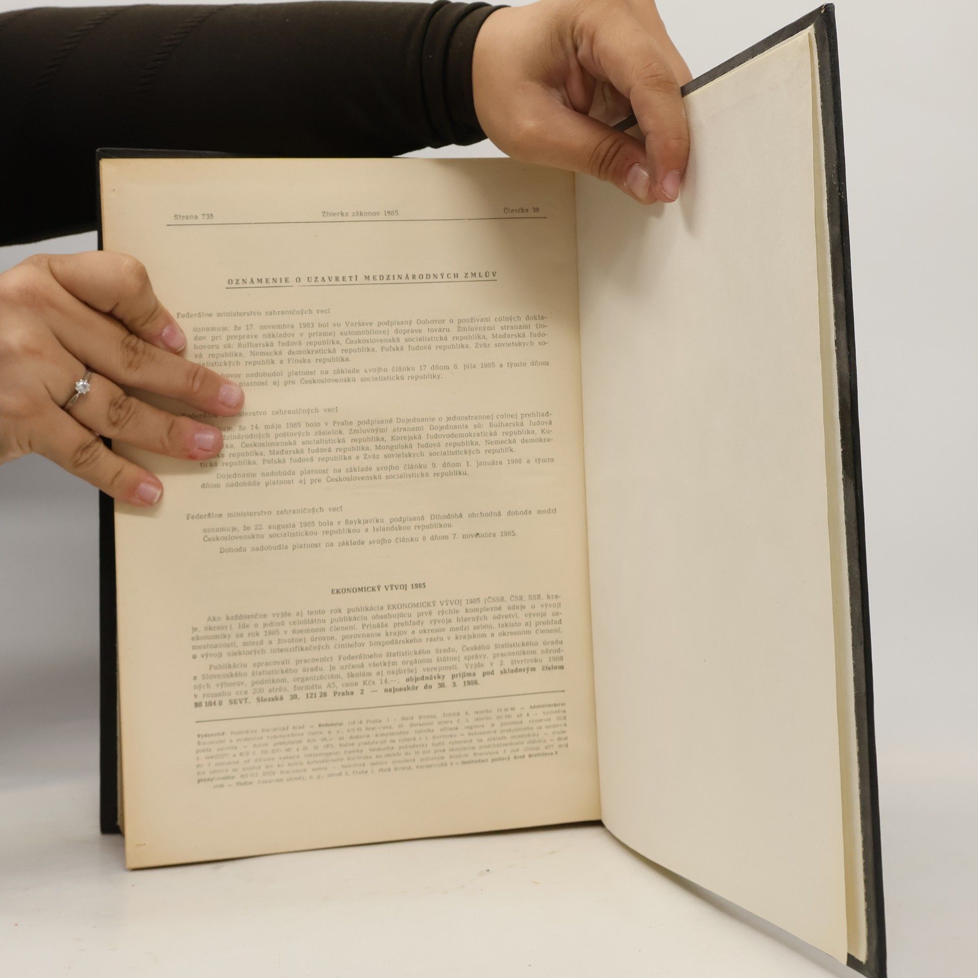 Various authors Zbierka Zákonov 1985