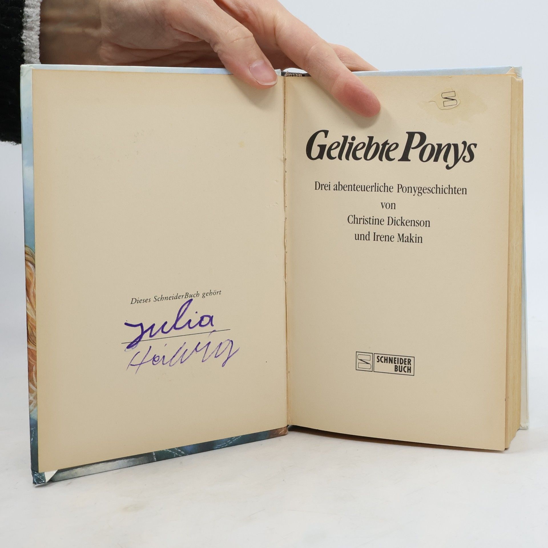 Christine Dickenson Geliebte Ponys