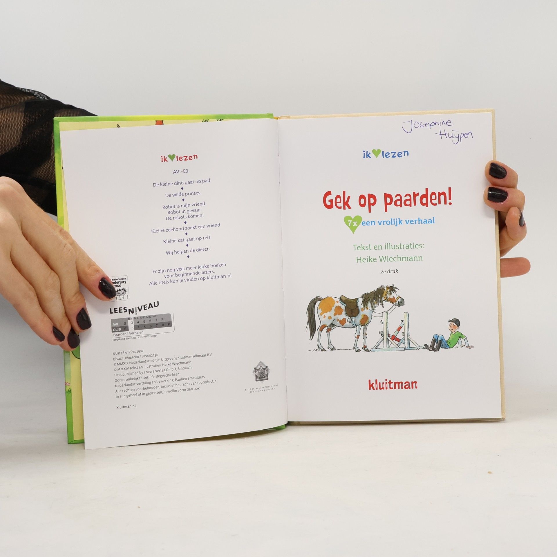 Heike Wiechmann Ik lezen: Gek op paarden!