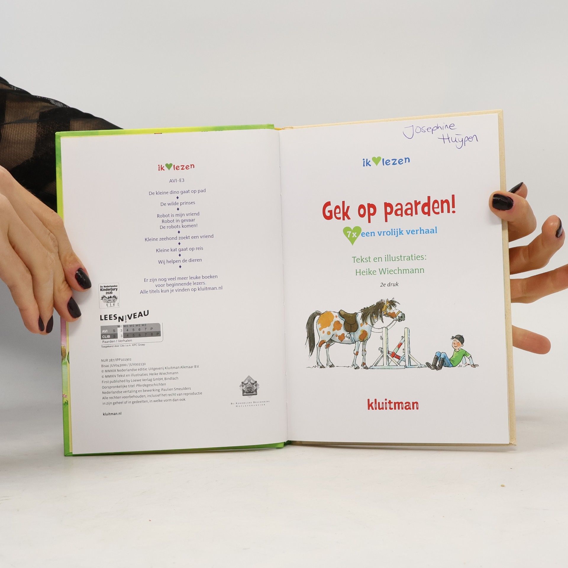 Heike Wiechmann Ik lezen: Gek op paarden!