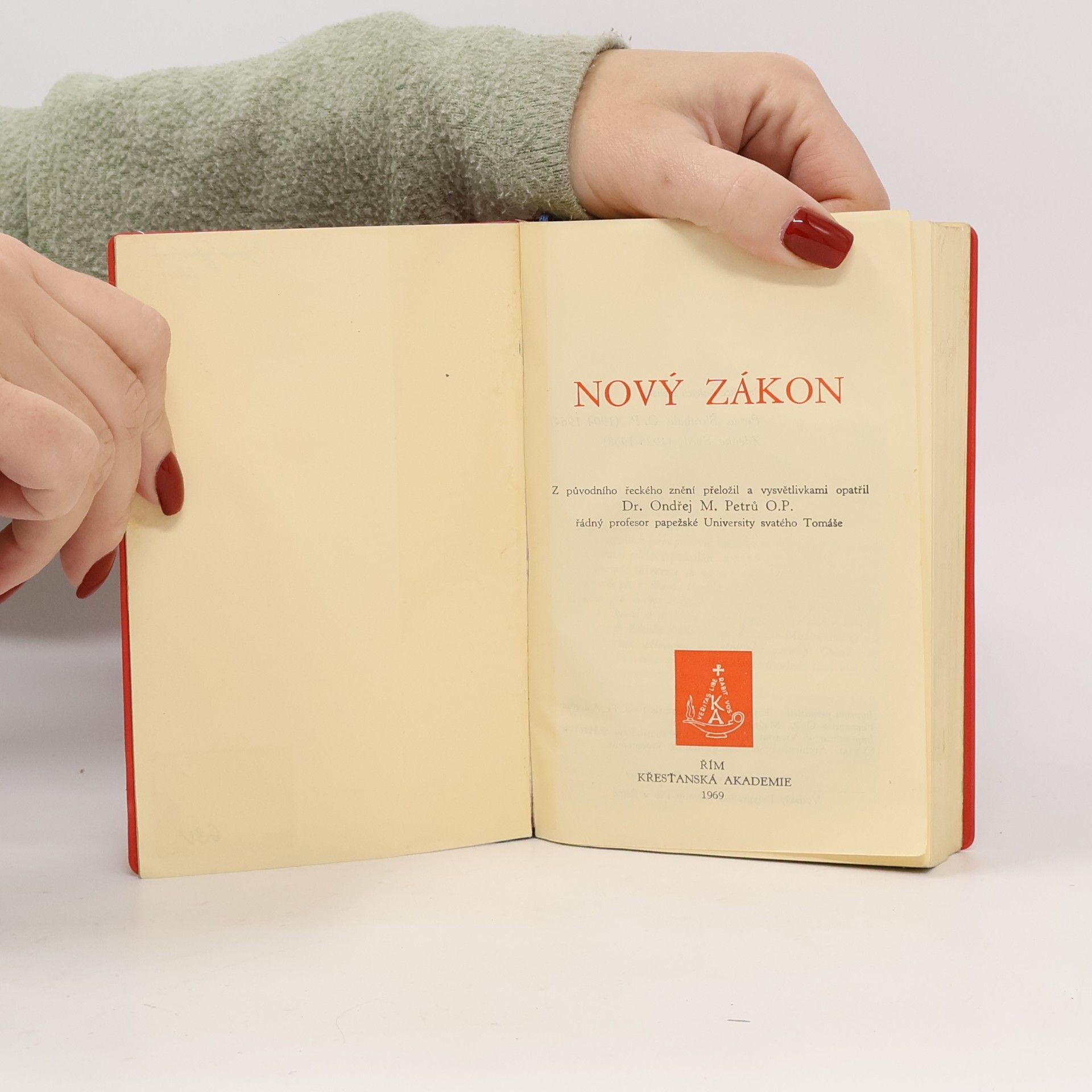 Ondřej M. Petrů NOVÝ ZÁKON