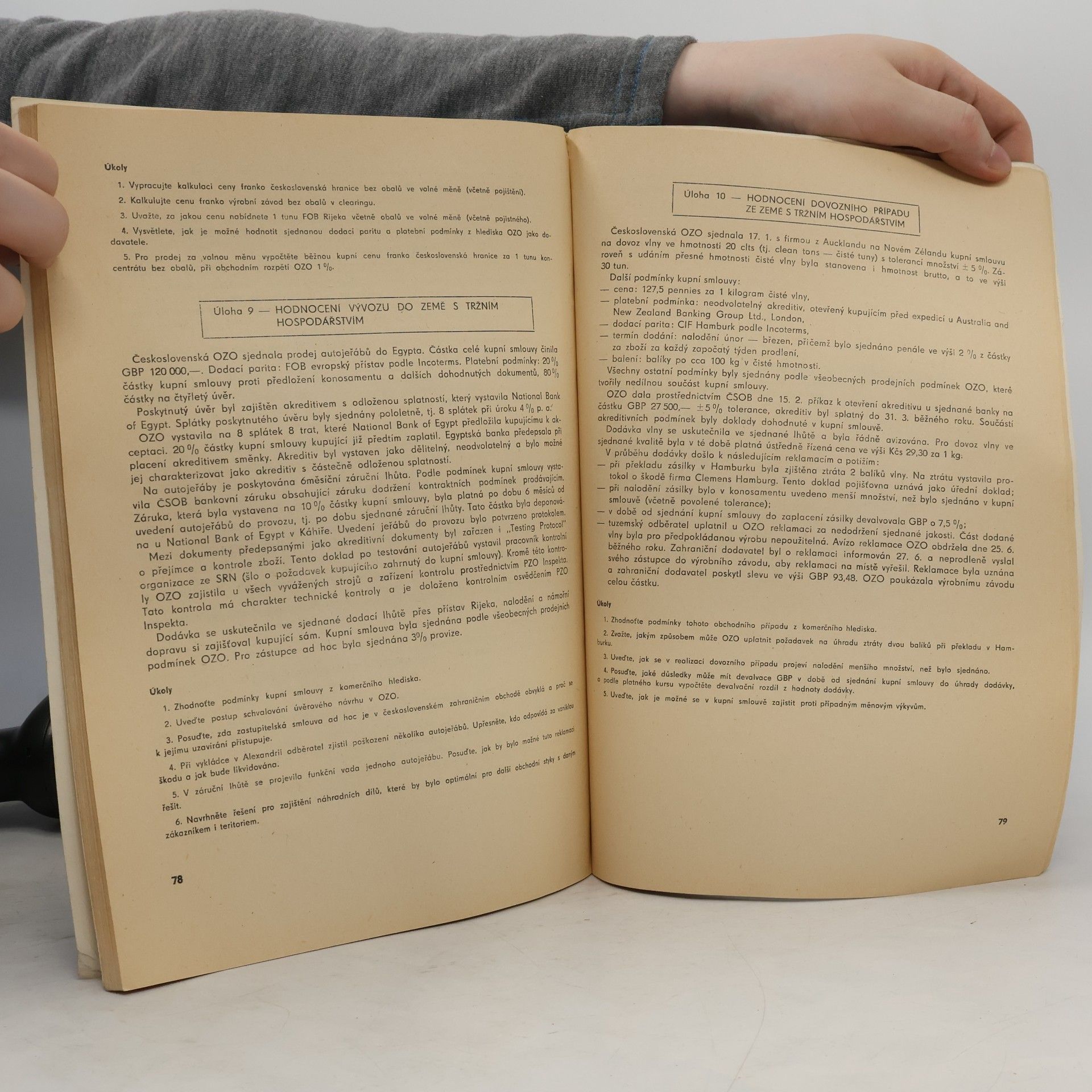 Oldřich Ptáček Cvičení z ekonomiky zahraničního obchodu pro IV. roč. středních ekonomických škol studijní obor zahraniční obor
