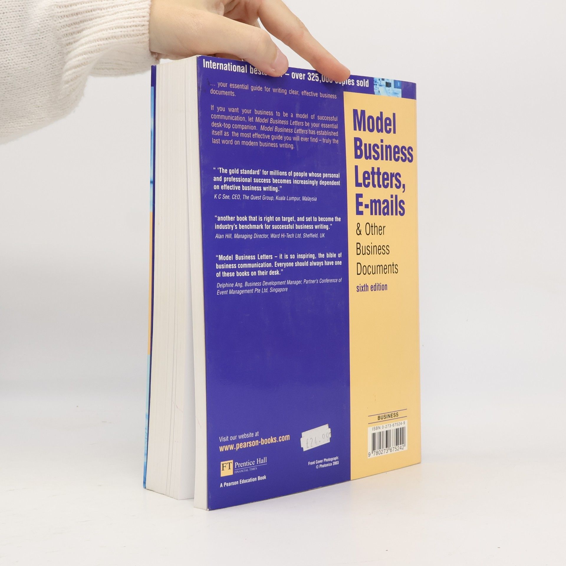 Shirley Taylor Model business letters, E-mails & other business documents