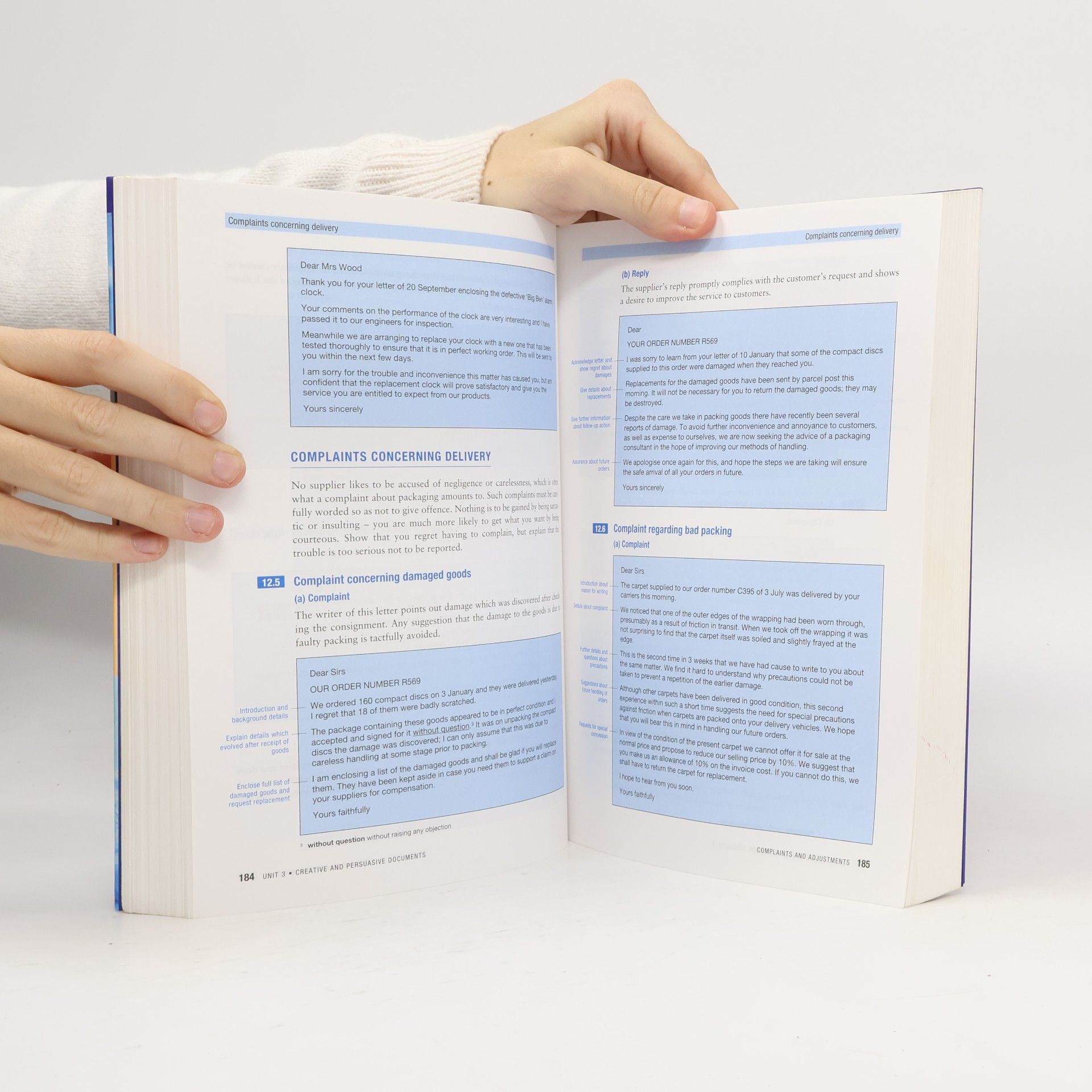 Shirley Taylor Model business letters, E-mails & other business documents