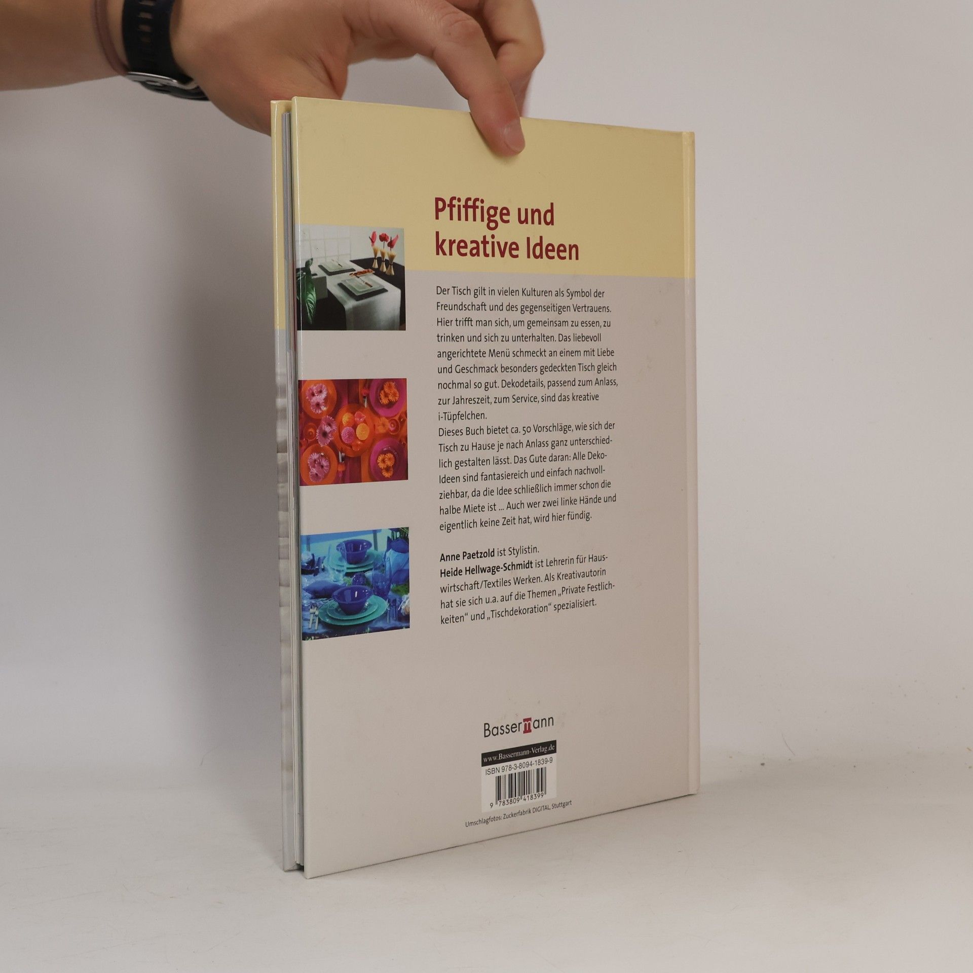 Heide Hellwage Schmidt Das große Buch der Tischdekoration