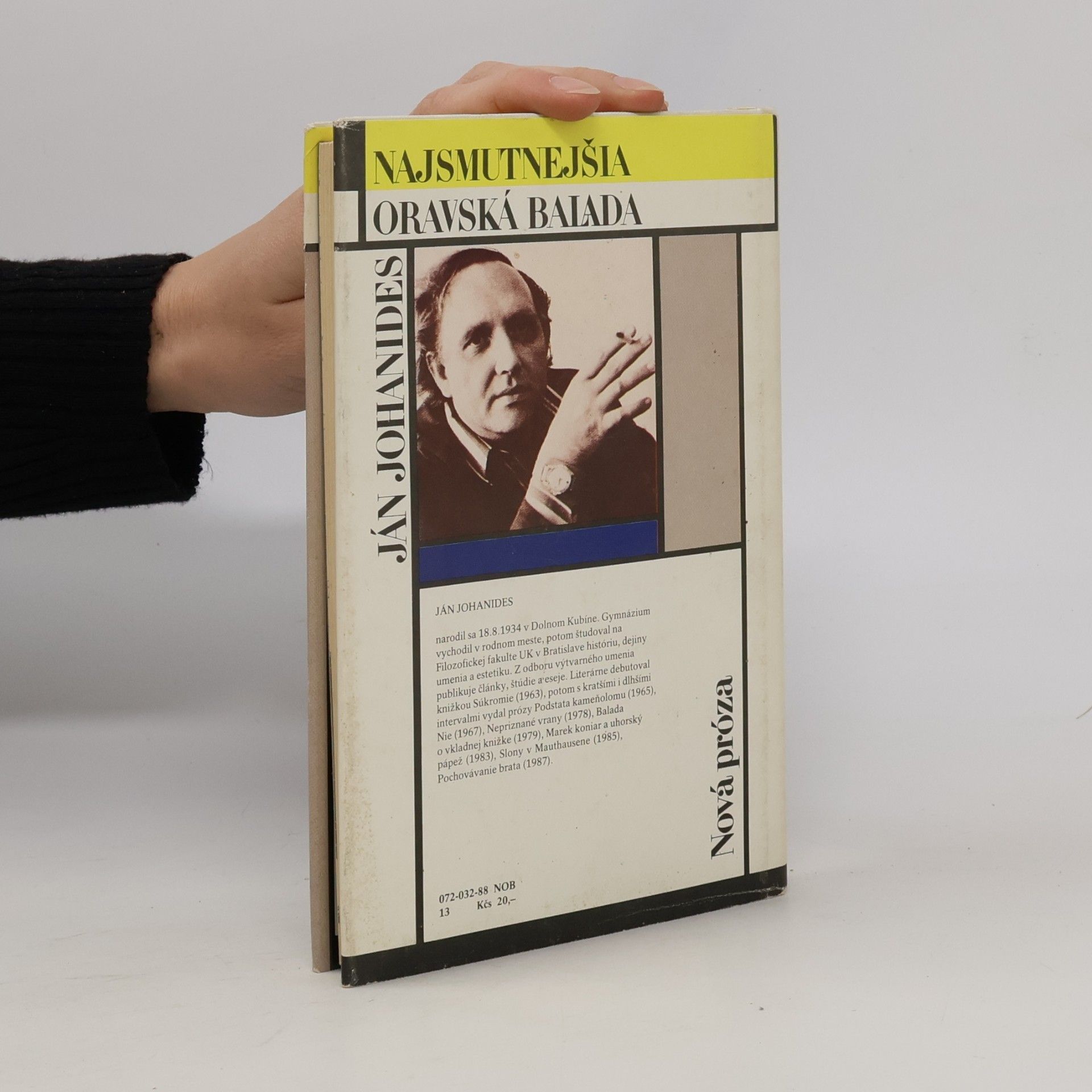Ján Johandes Najsmutnejšia moravská balada