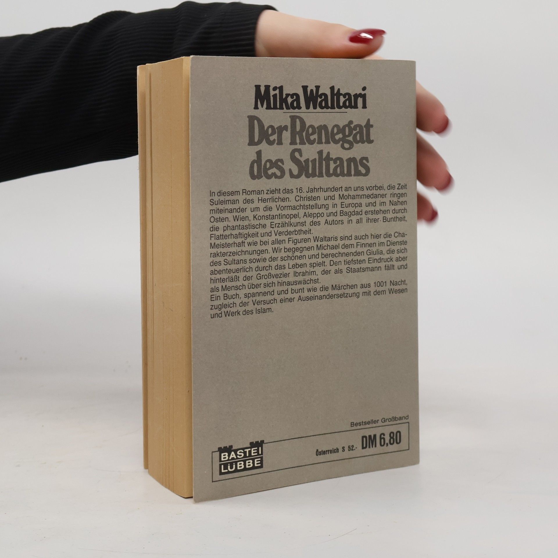 Mika Waltari Der Renegat des Sultans