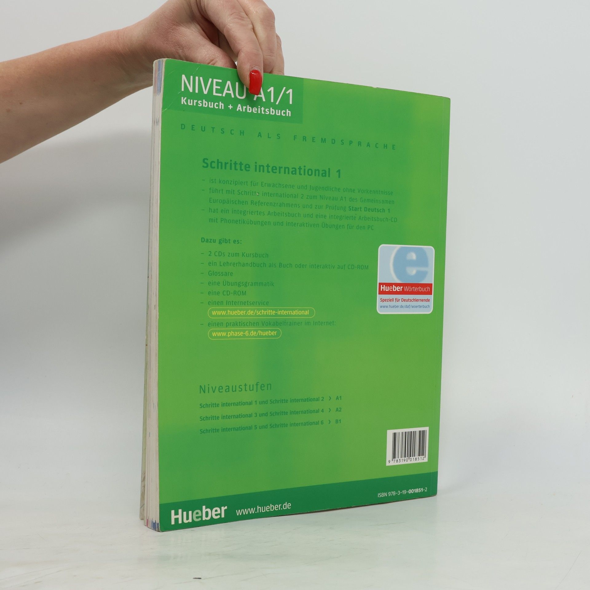 Collectif d'auteurs Schritte international 1. Kursbuch + Arbeitsbuch