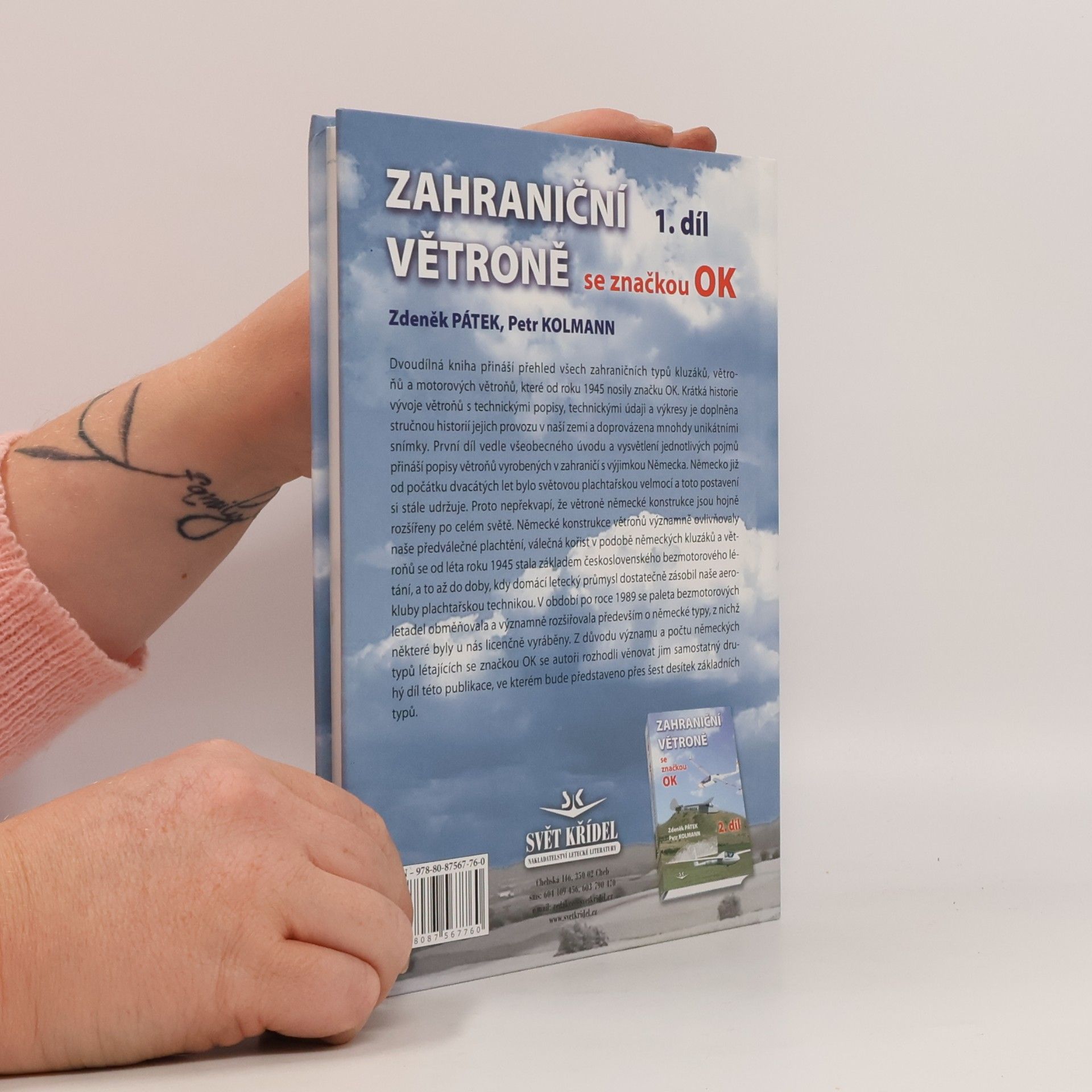 Zdeněk Pátek Zahraniční větroně se značkou OK