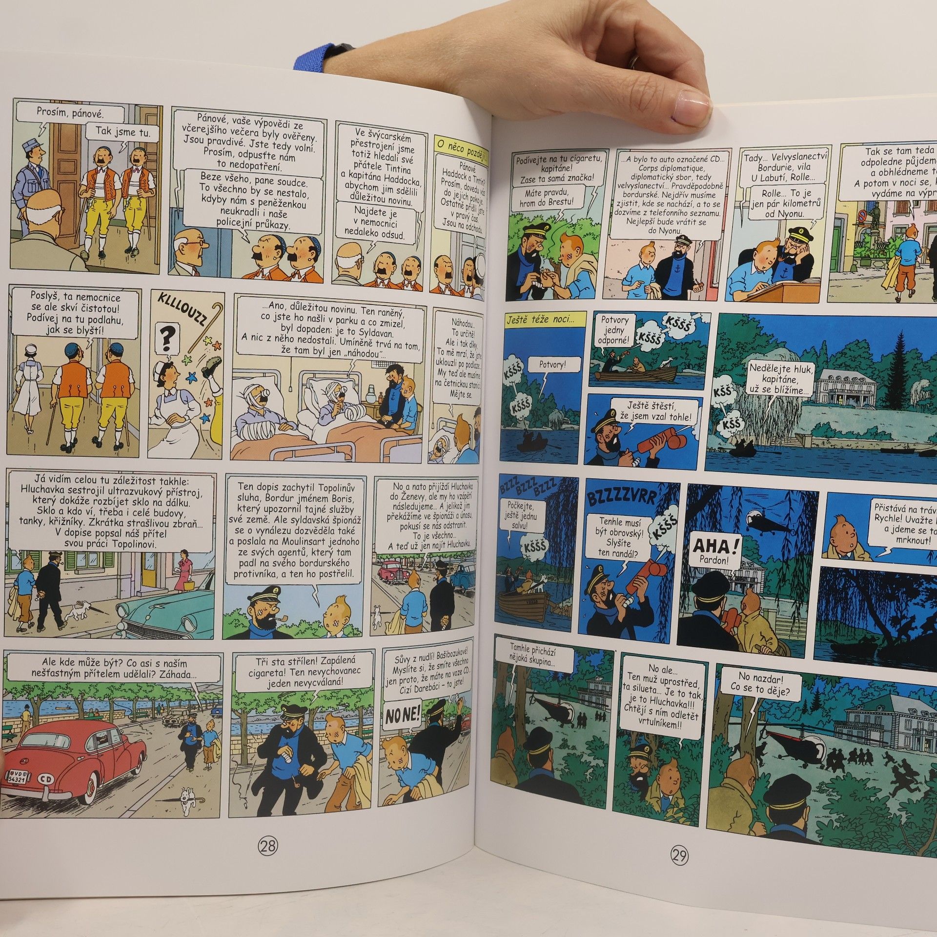 Hergé Případ Hluchavka
