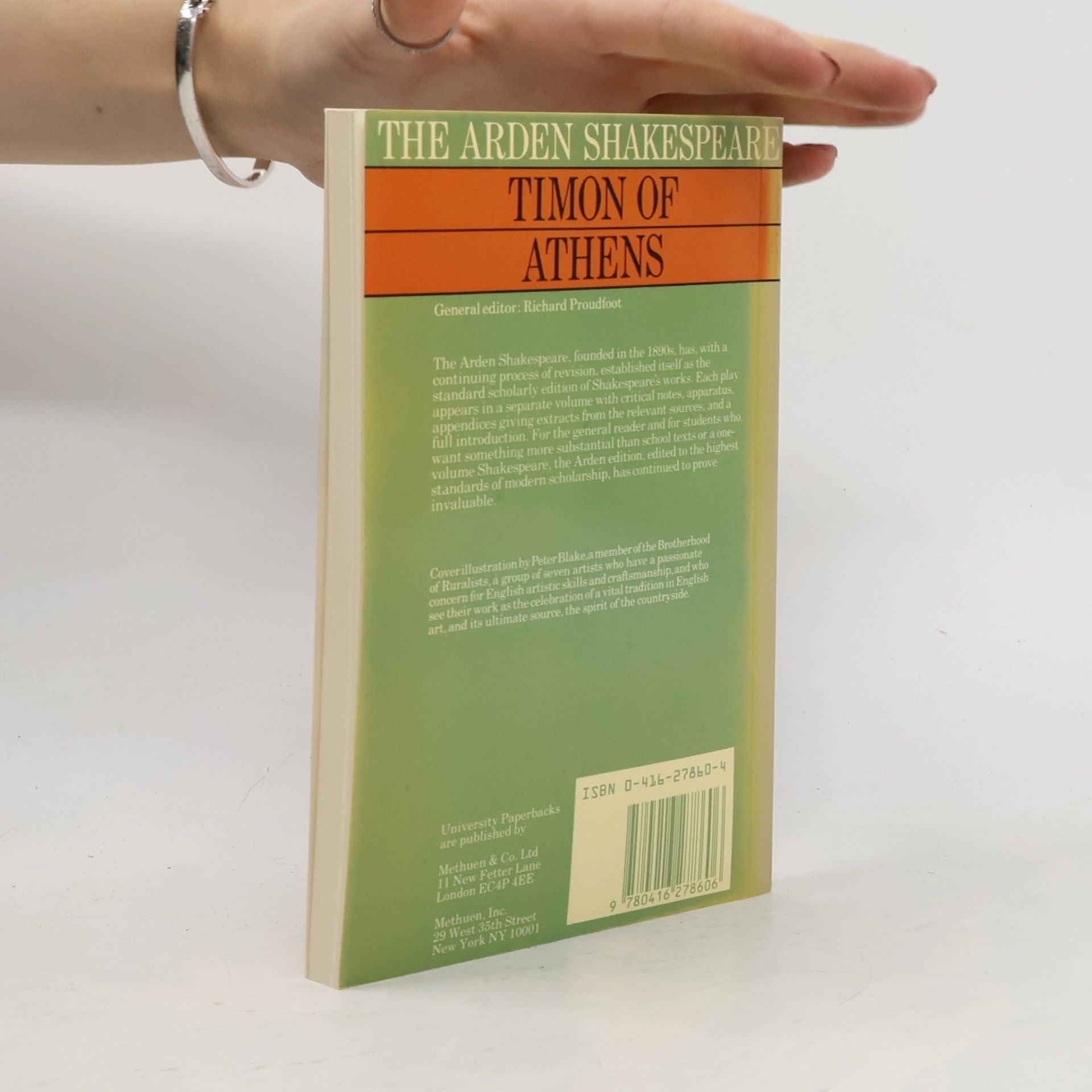 William Shakespeare The Arden Shakespeare: Timon of Athens