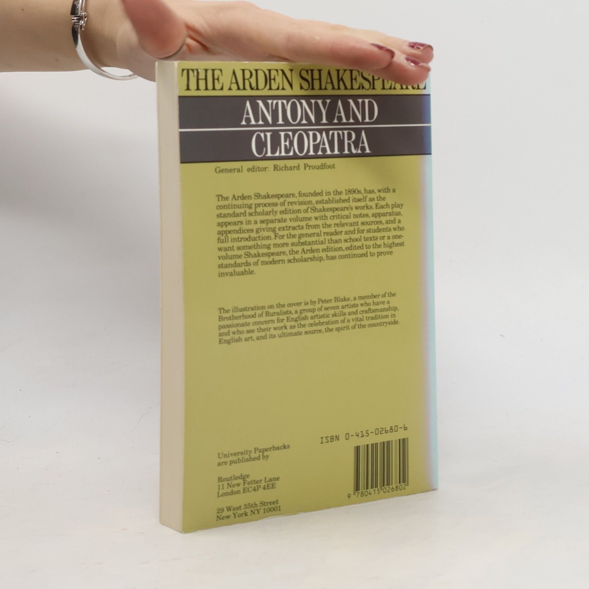 William Shakespeare Antony and Cleopatra