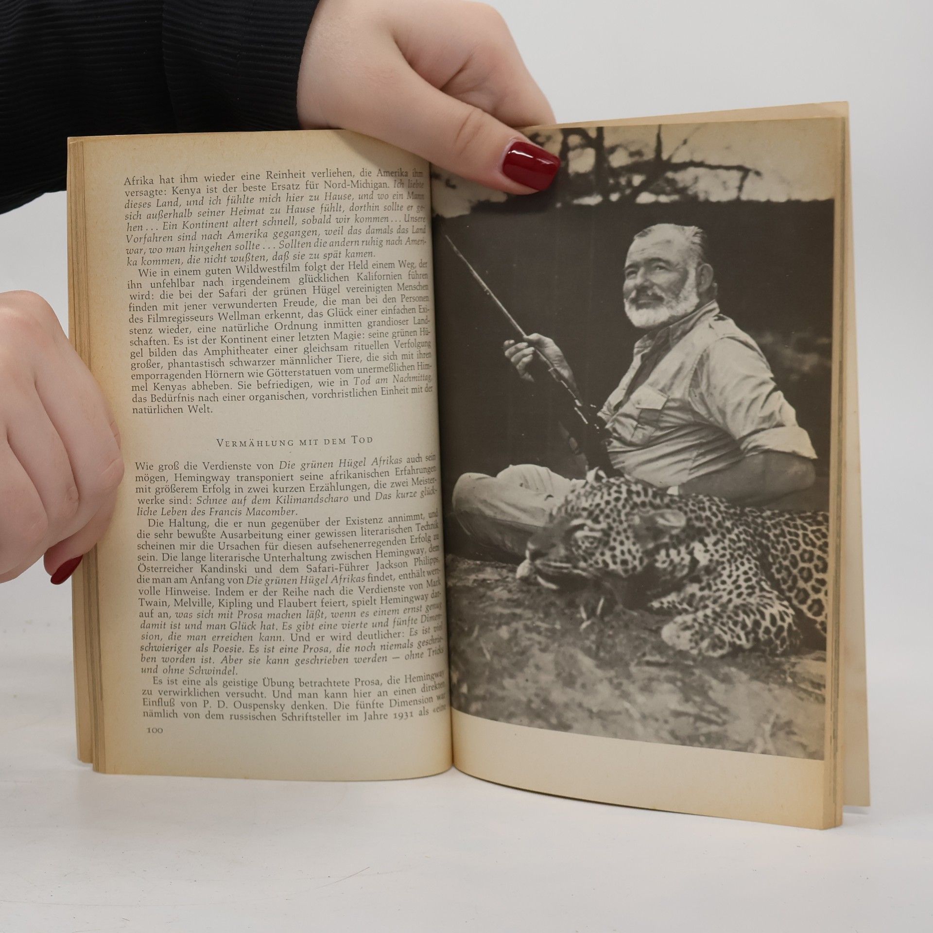 Georges-Albert Astre Ernest Hemingway in Selbstzeugnissen und Bilddokumenten