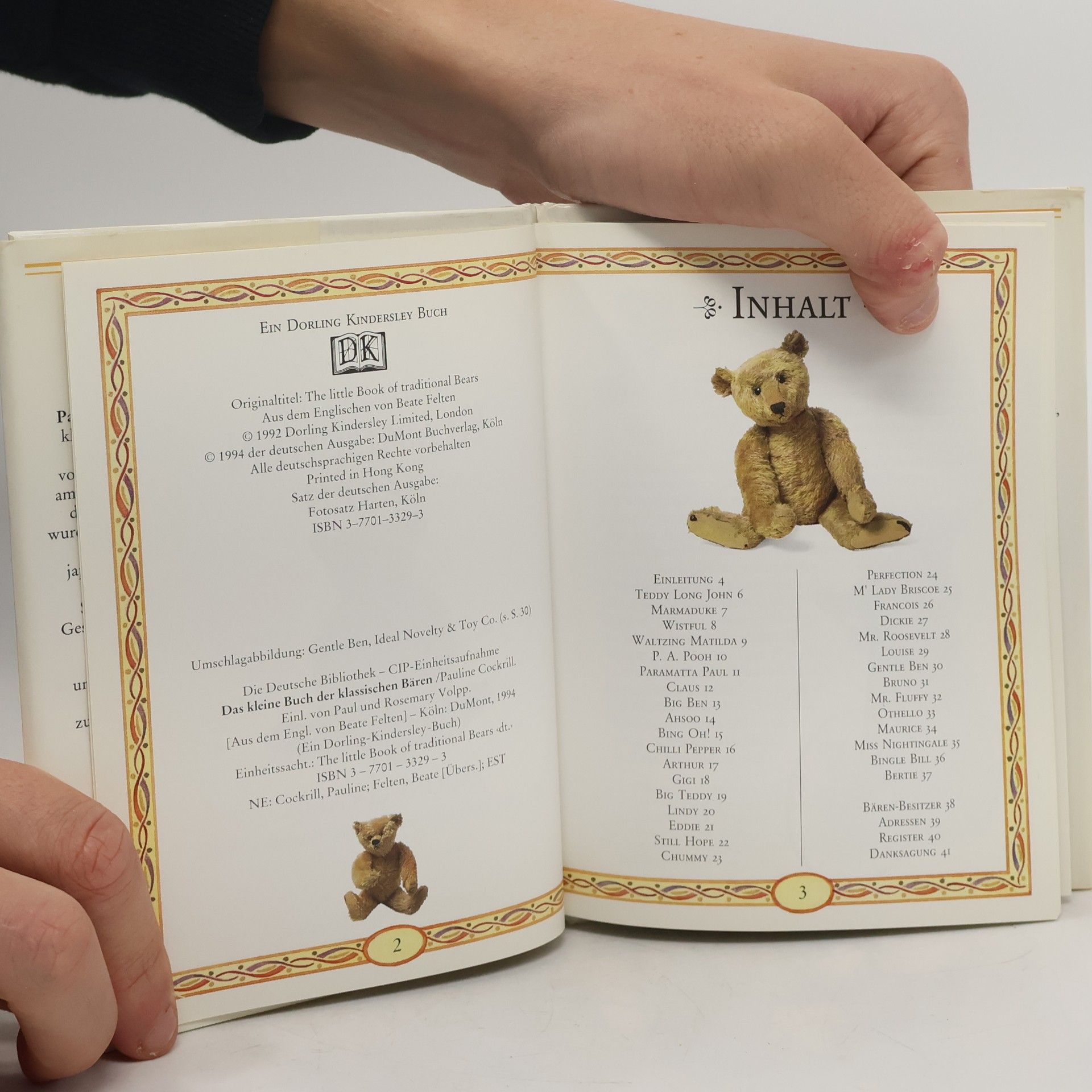 Pauline Cockrill Das kleine Buch der klassischen Bären
