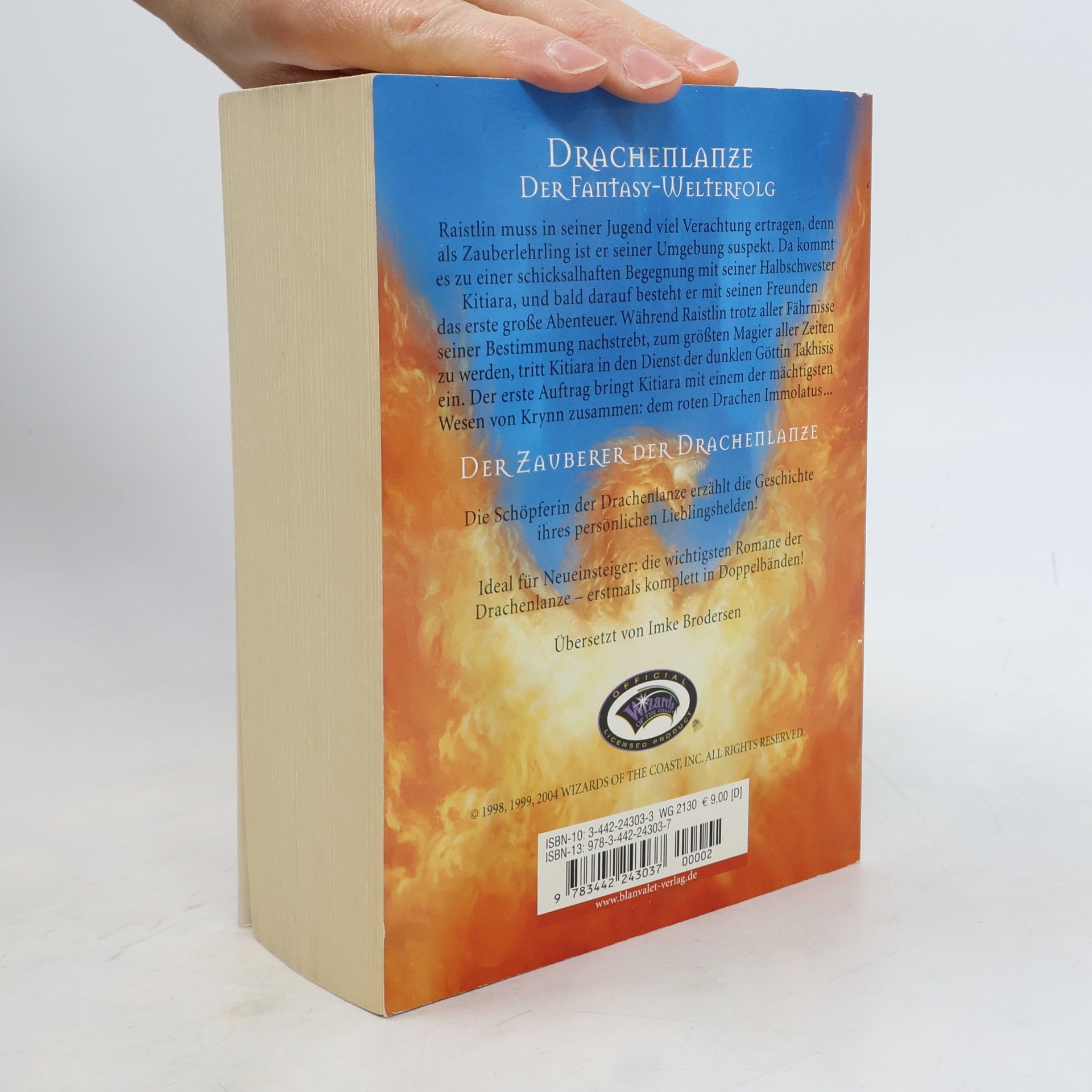 Margaret Weis Der Zauberer der Drachenlanze. Die Zauberprüfung; Der Zorn des Drachen. Zwei Romane