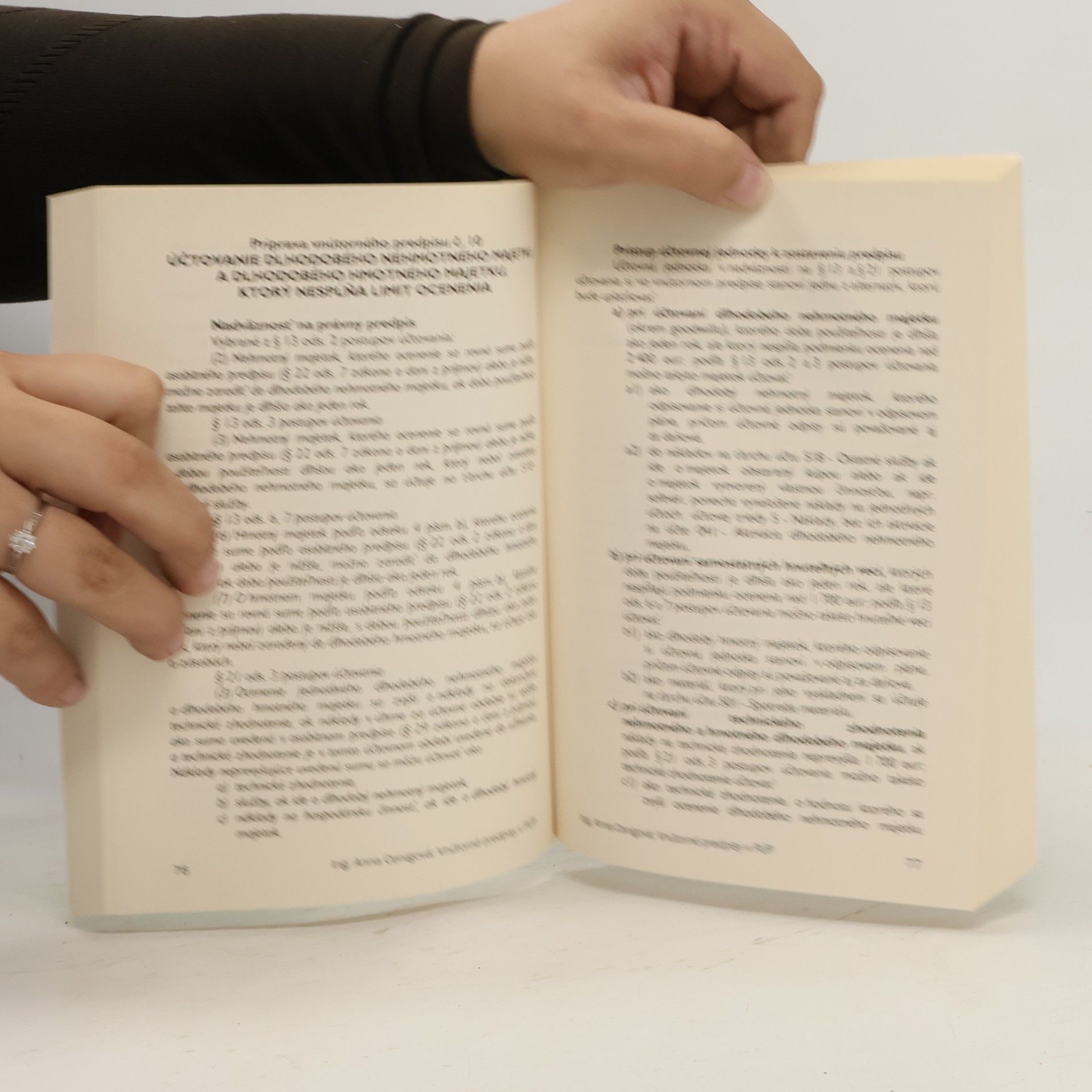 Anna Cenigová Vnútorné predpisy v podvojnom účtovnictve podnikateľov