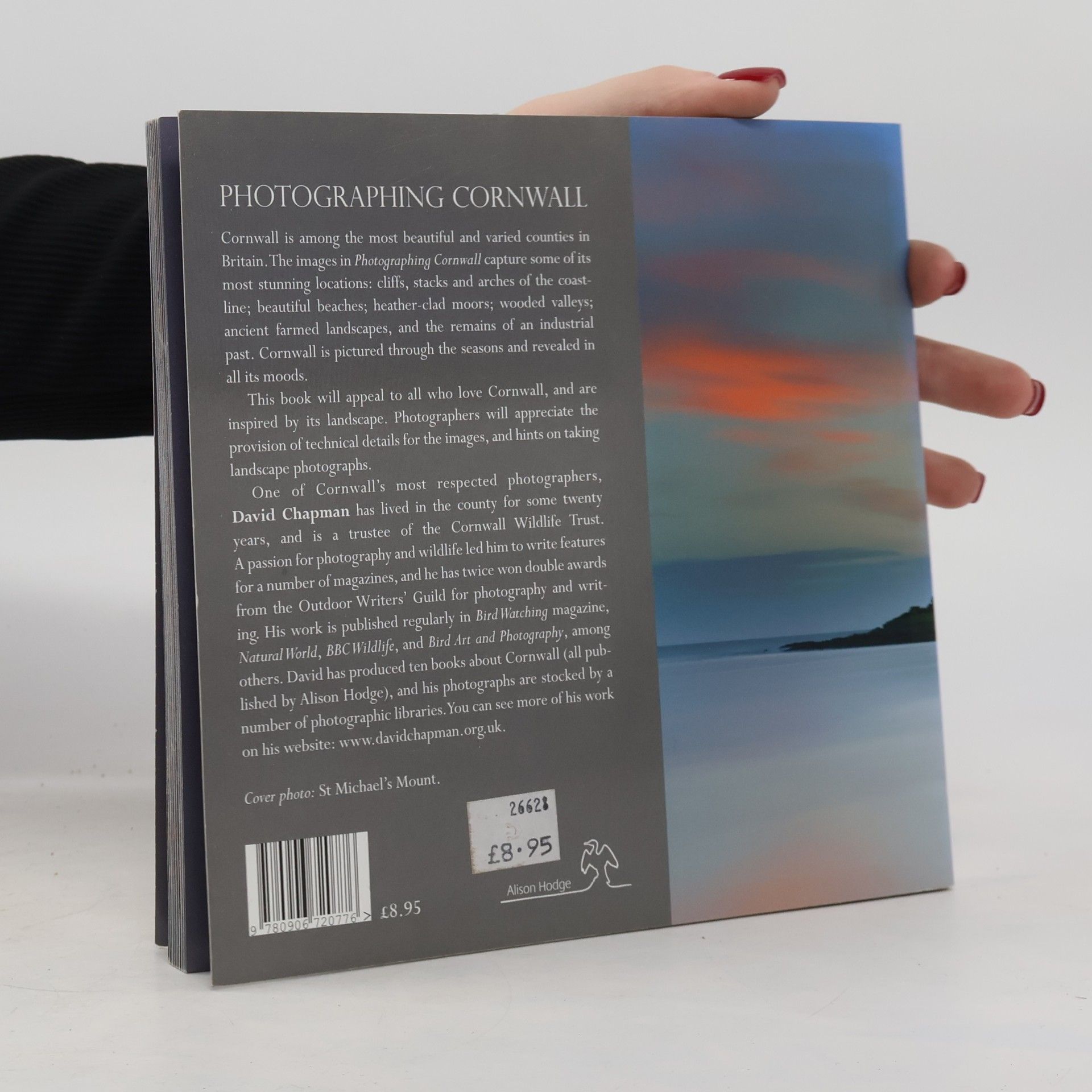 David Chapman Photographing Cornwall