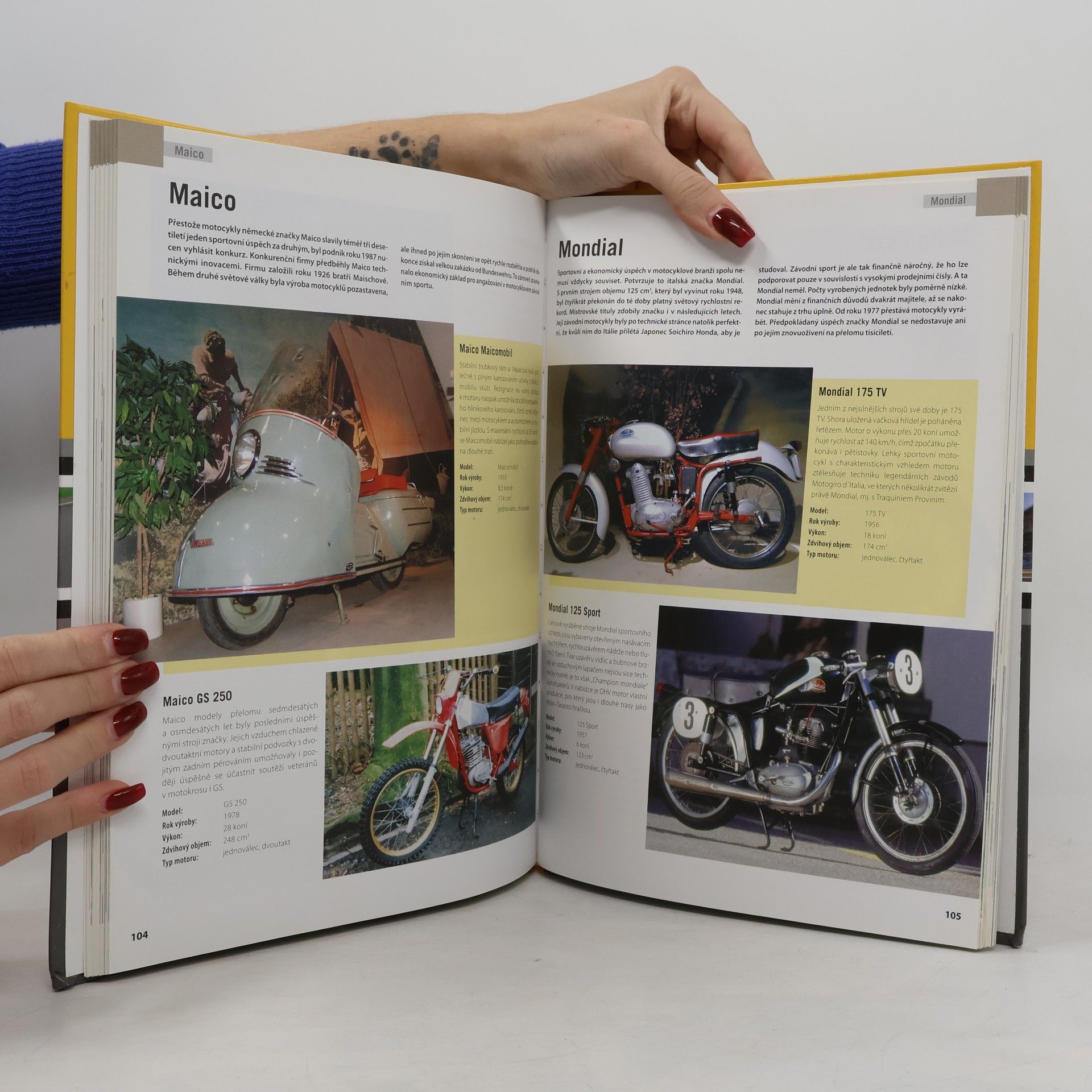 Milada Burianová 333 motocyklů