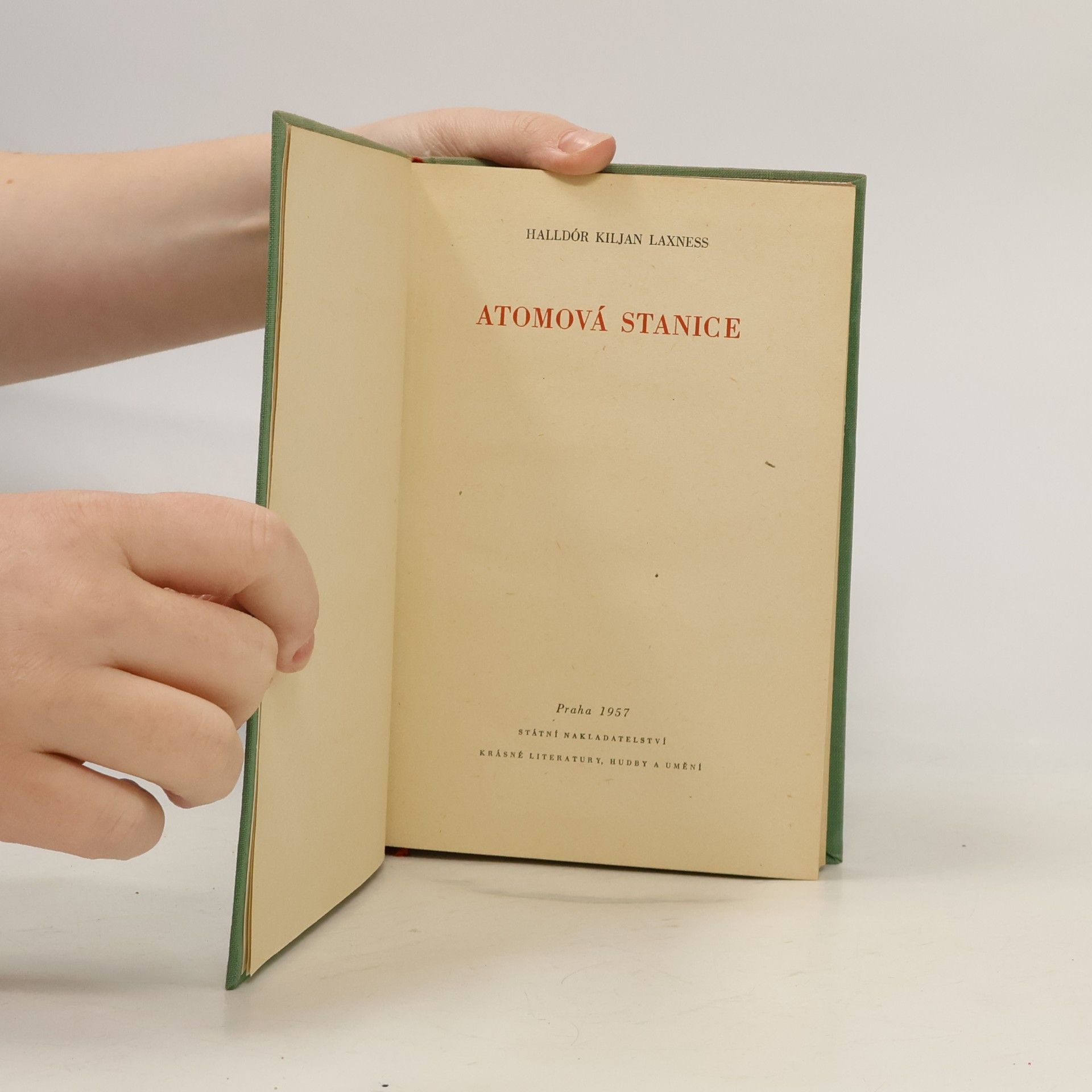 Halldór Laxness Atomová stanice