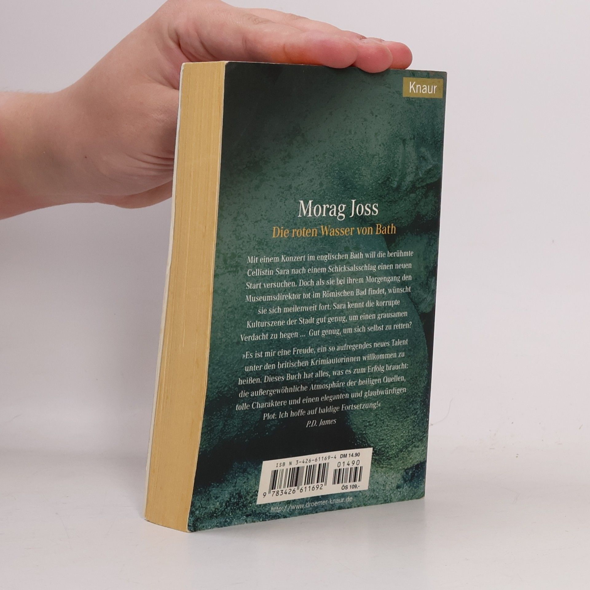 Morag Joss Die roten Wasser von Bath