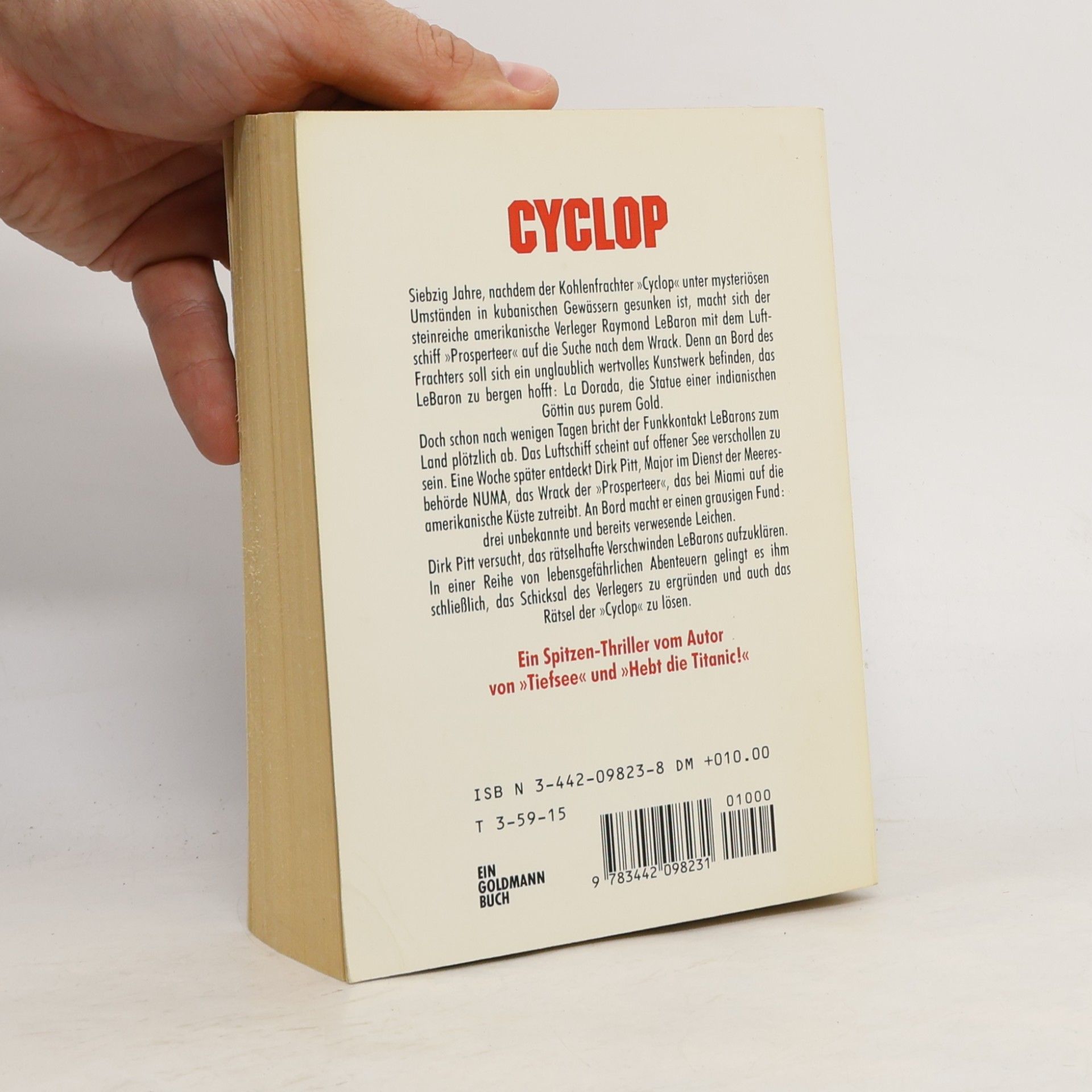 Clive Cussler Cyclop
