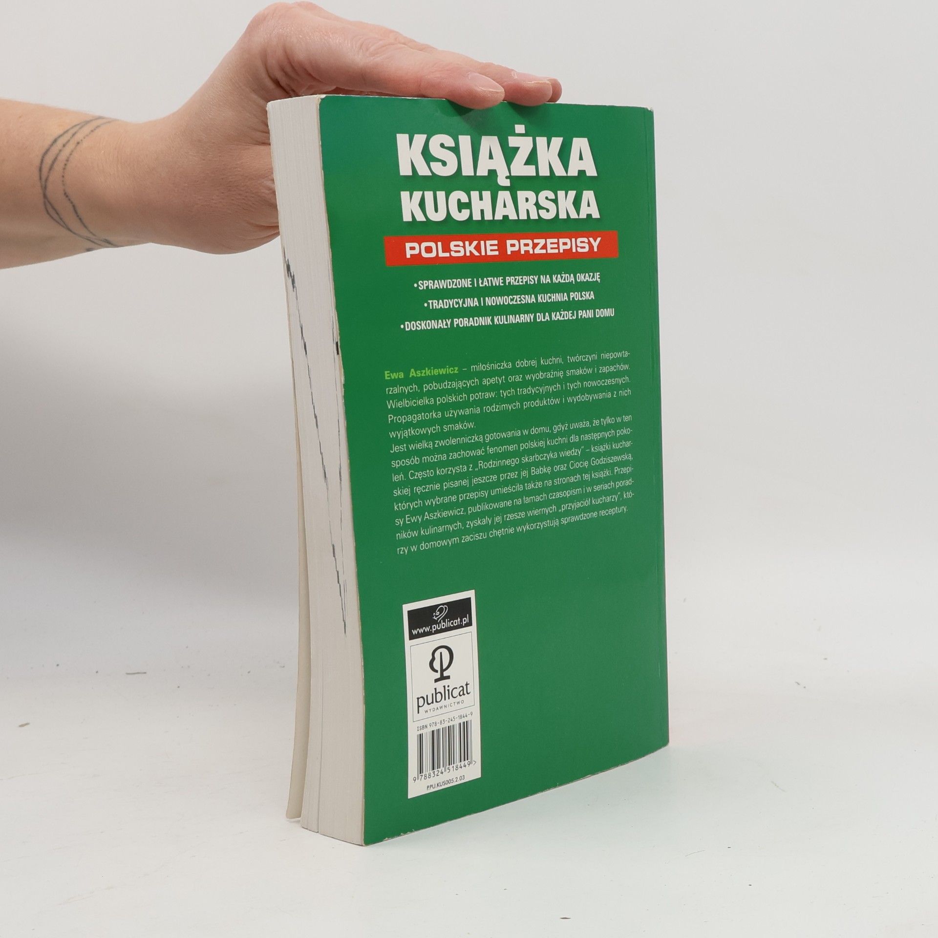 Ewa Aszkiewicz Książka Kucharska Polskie Przepisy