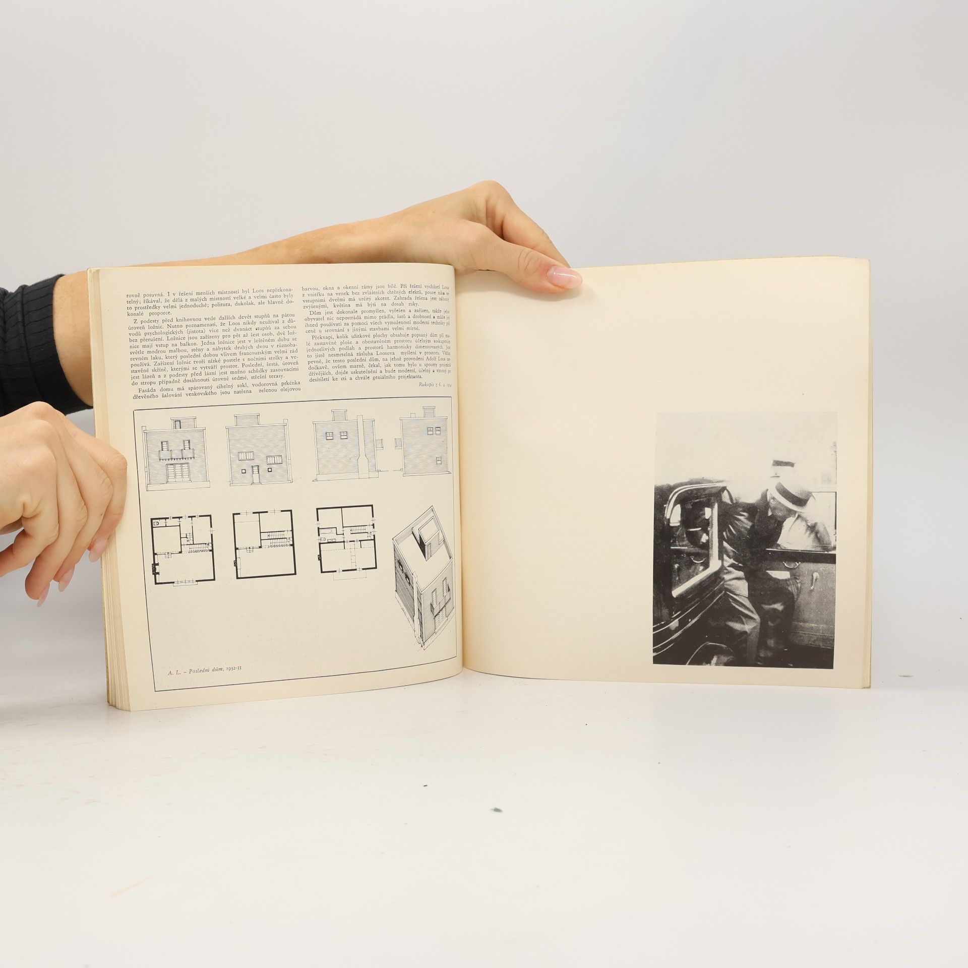 Vladímír Šlapejta Adolf Loos a česká architektura