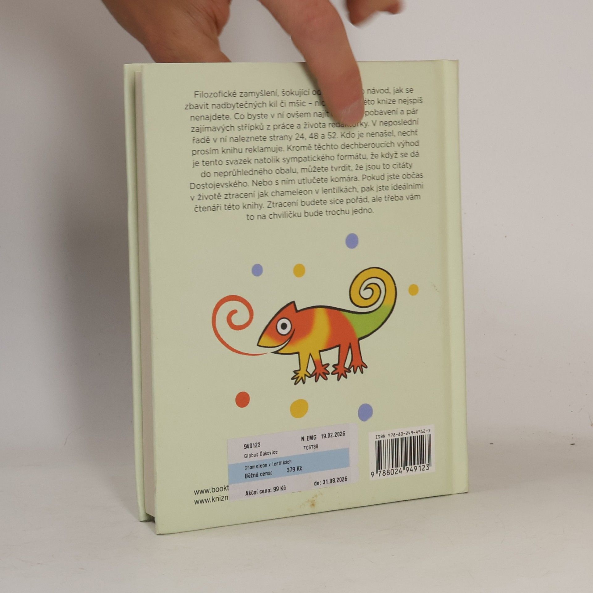 Zuzana Hubeňáková Chameleon v lentilkách