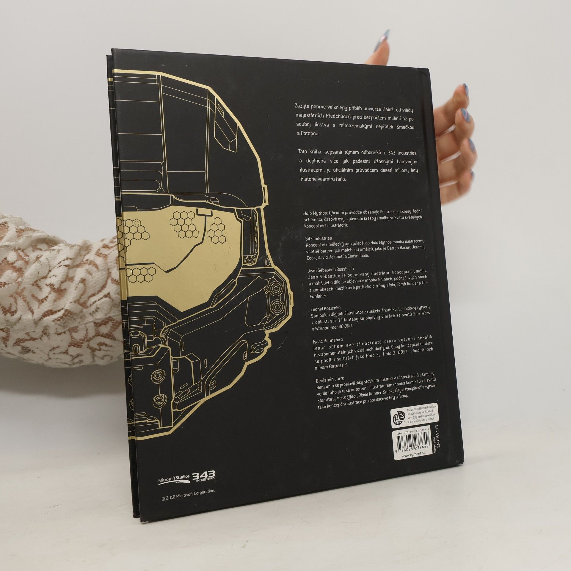 Jean Sébastien Rossbach Halo Mythos – Průvodce příběhem