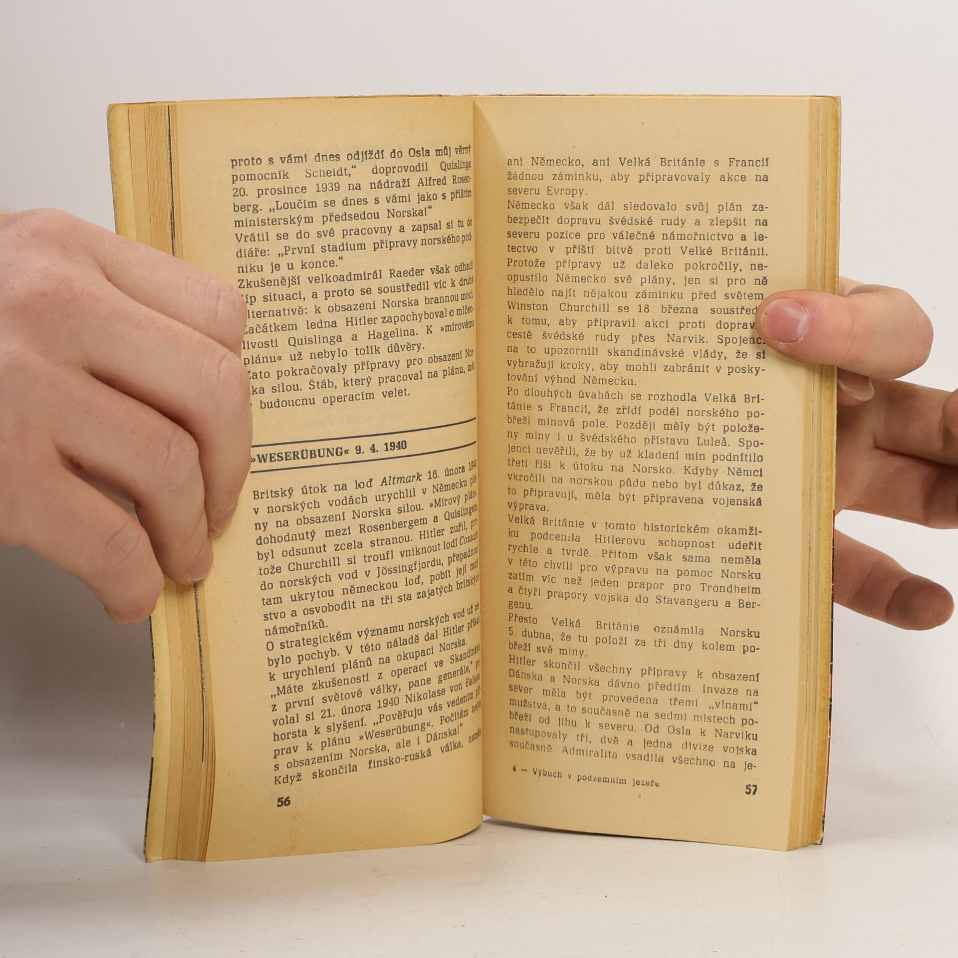 František Kafka Výbuch v podzemním jezeře