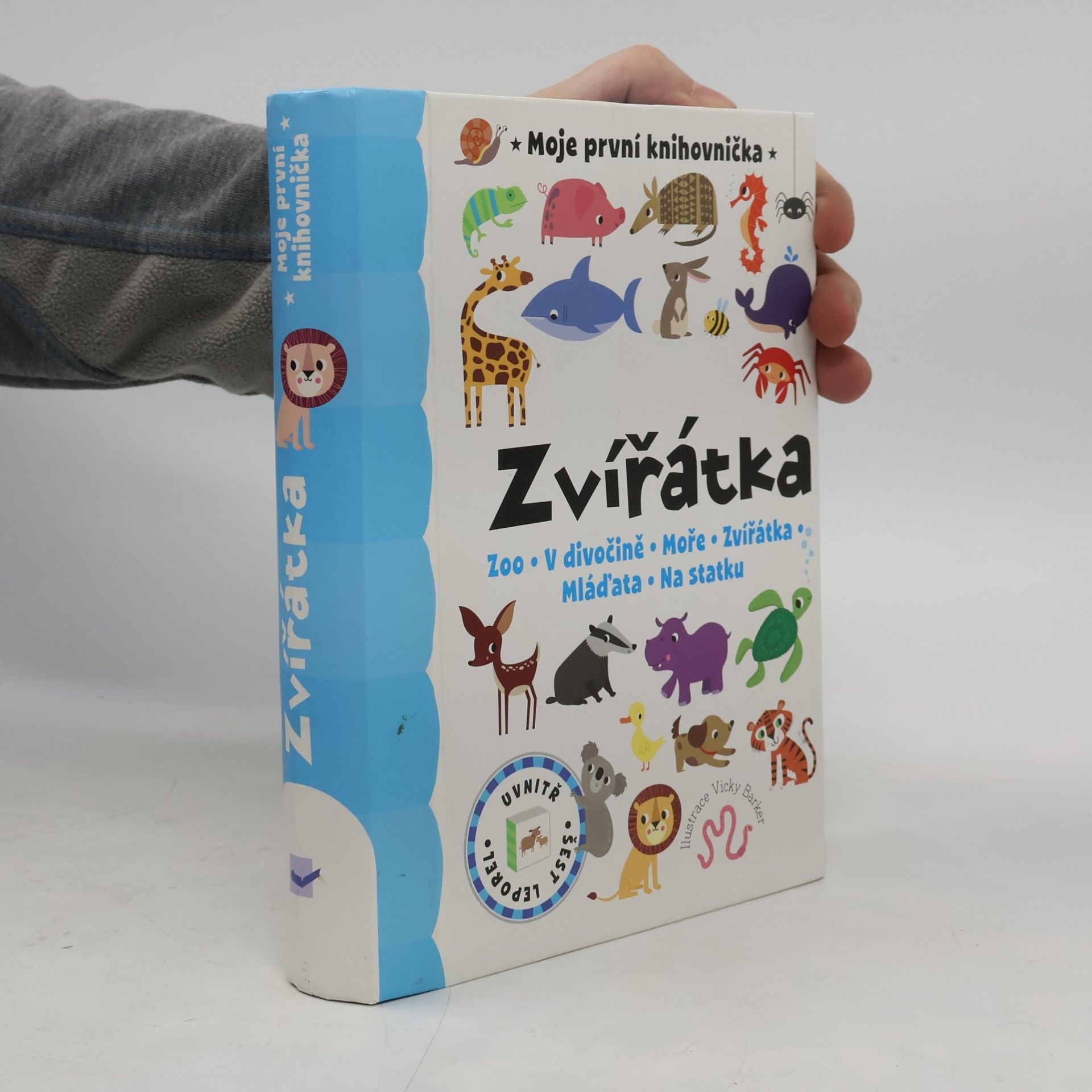Zvířátka - Moje první knihovnička