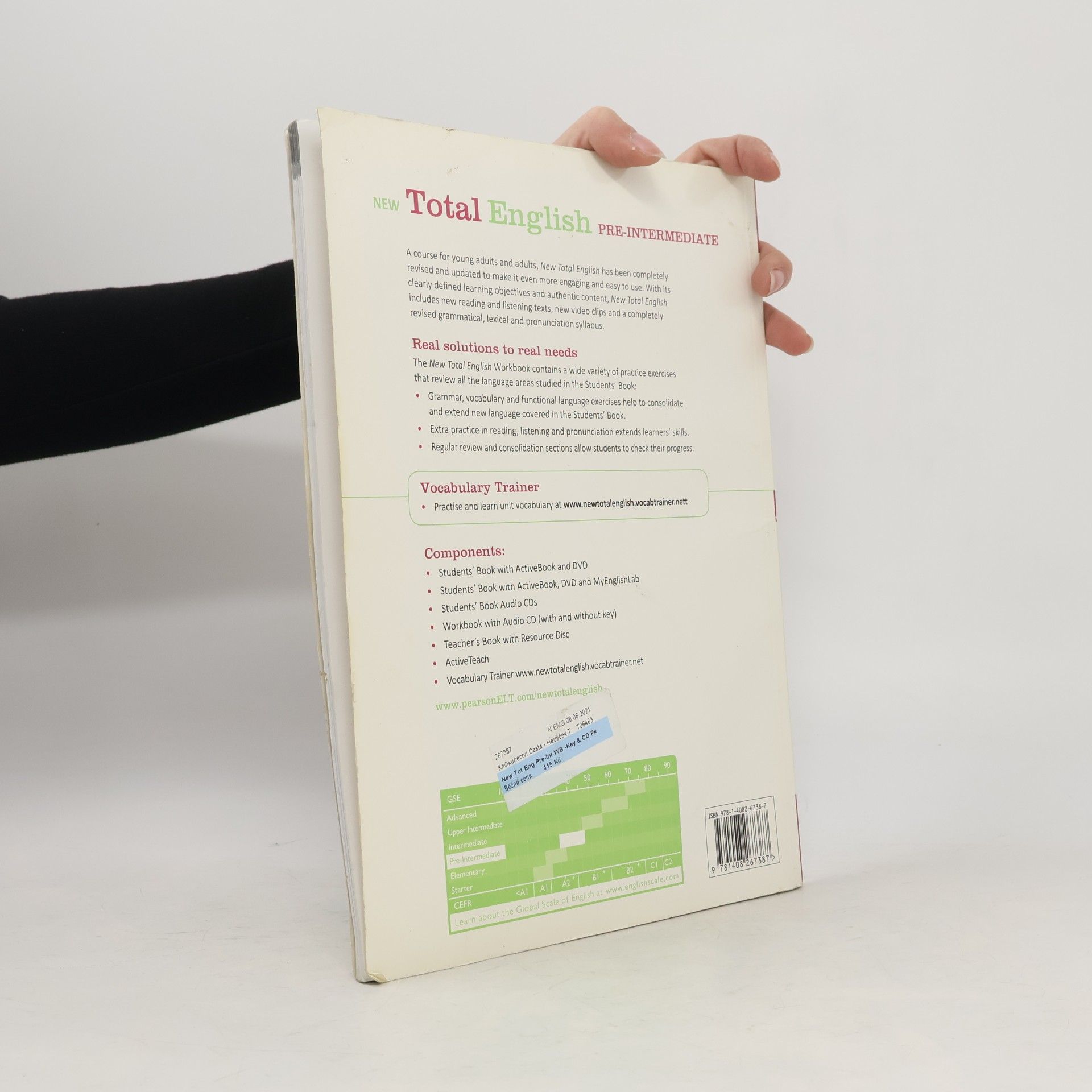 Antonia Clare New Total English Pre-Intermediate Workbook