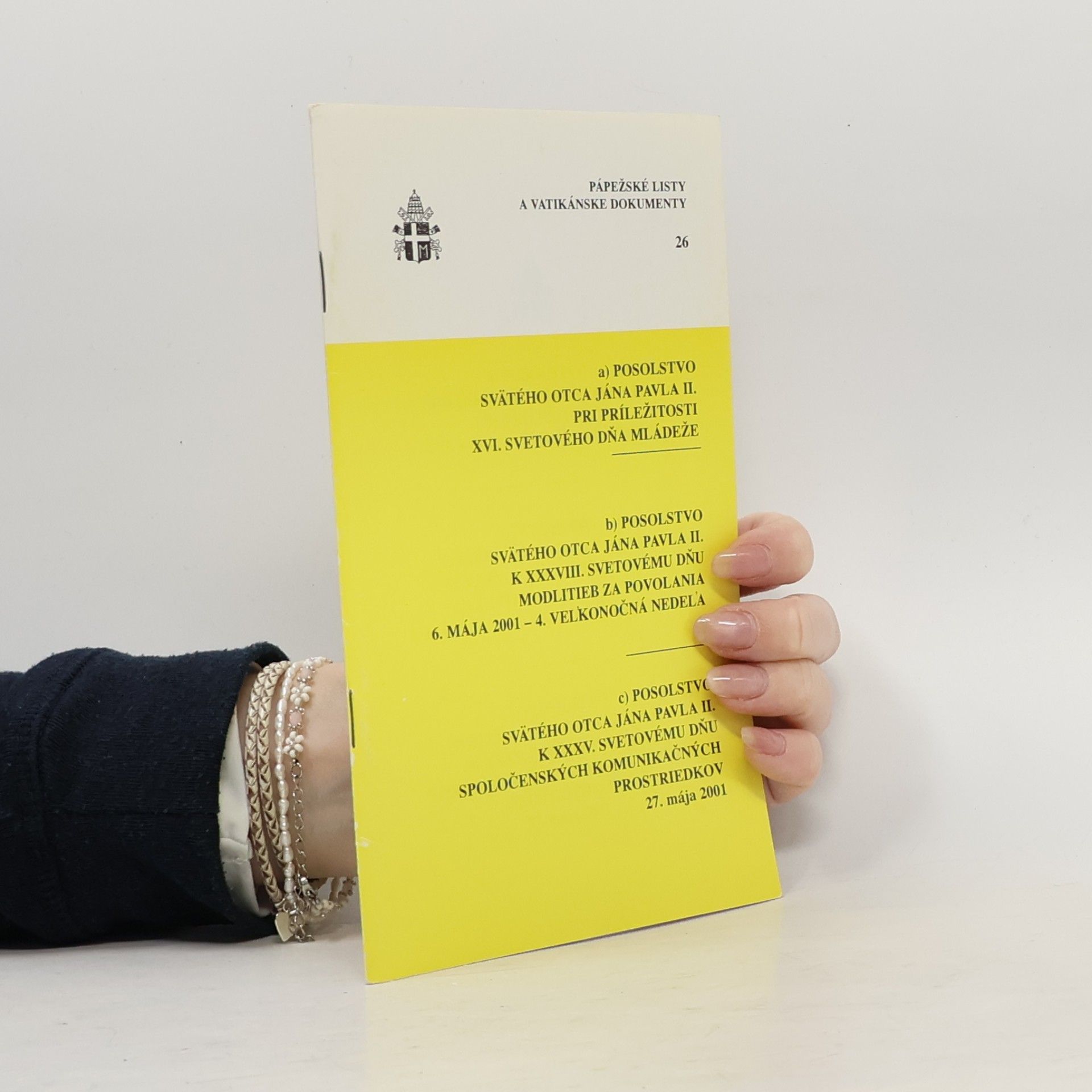 kolektiv Pápežské listy a vatikánske dokumenty 26