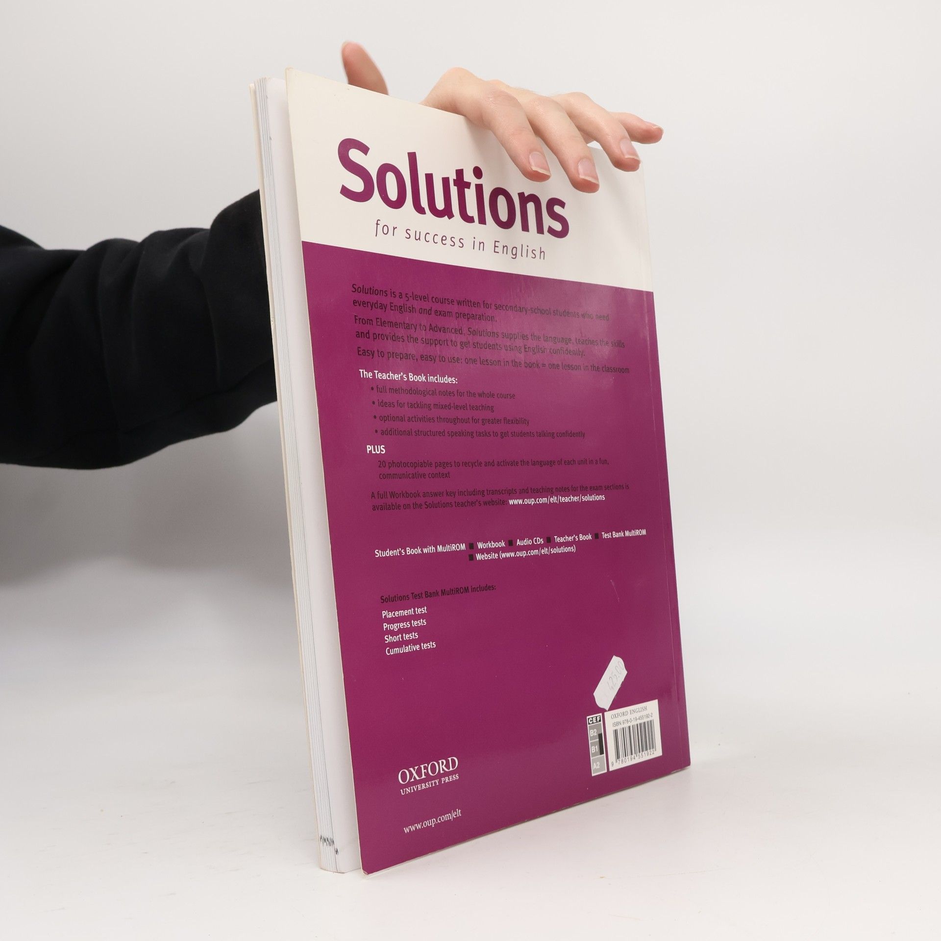 Kolektiv autorů Solutions : intermediate. Teacher's book